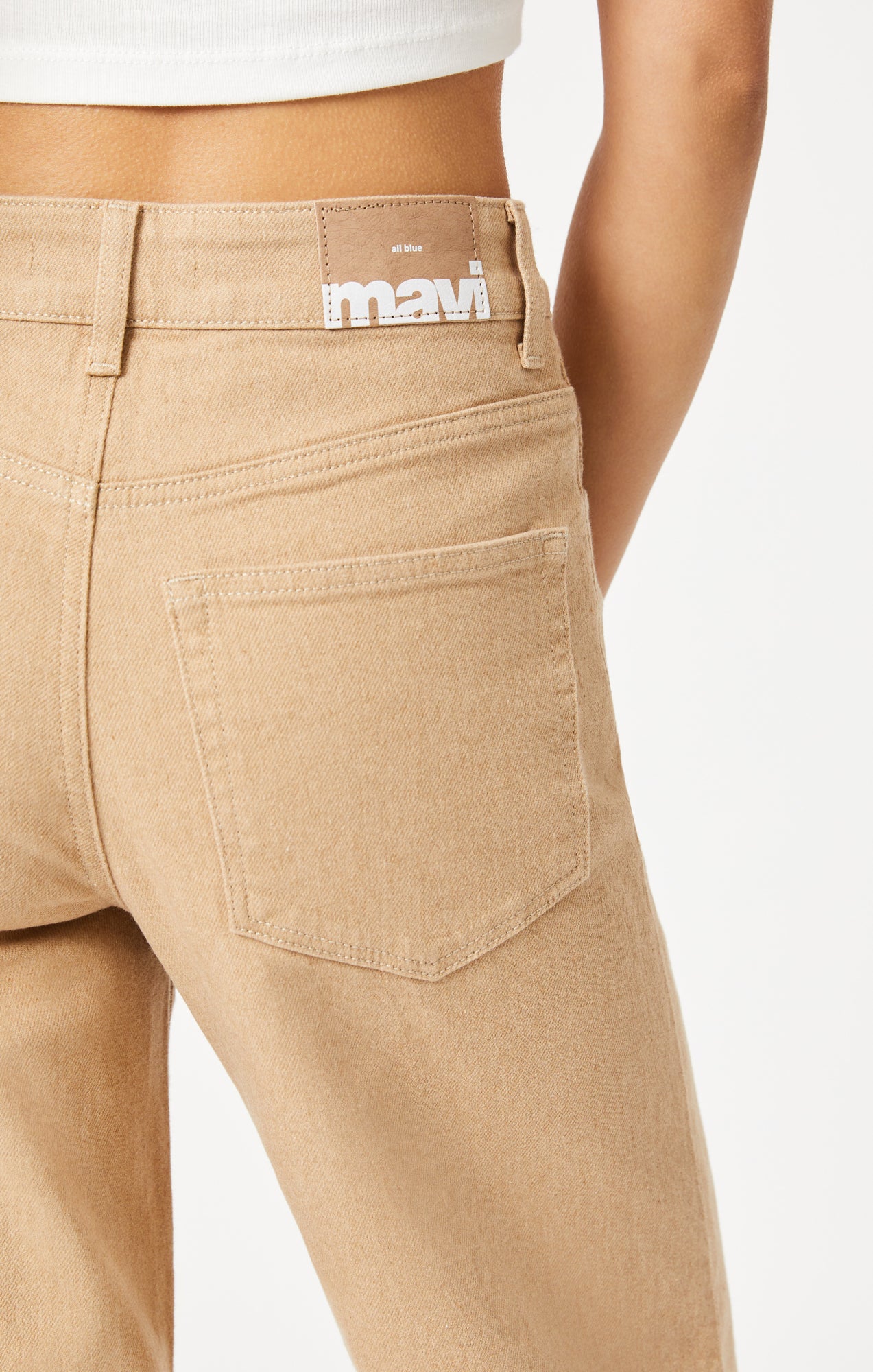 PALOMA WIDE LEG IN NATURAL SAND DENIM - Mavi Jeans