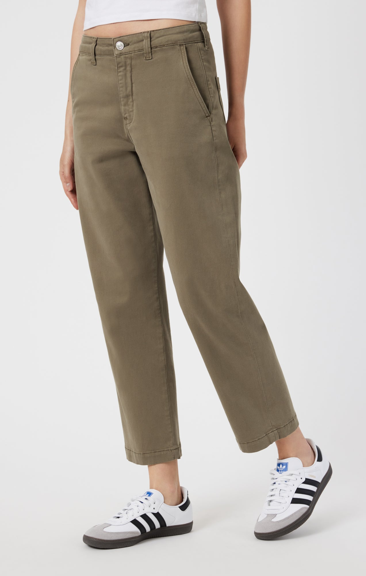 LAUREN STRAIGHT CHINO IN DUSKY CASUAL TWILL - Mavi Jeans