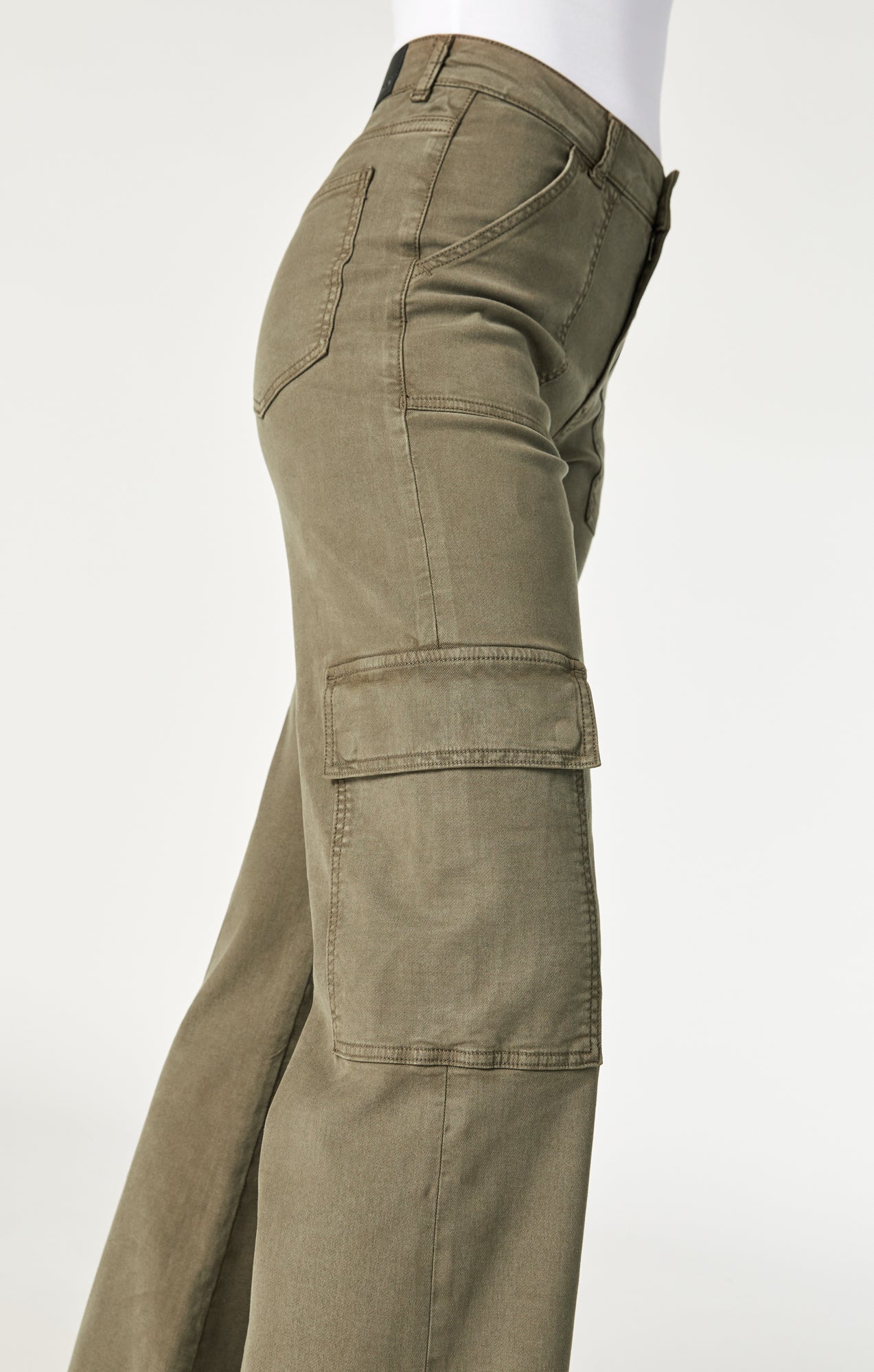 ALVA STRAIGHT CARGO IN CAPERS LUXE TWILL - Mavi Jeans