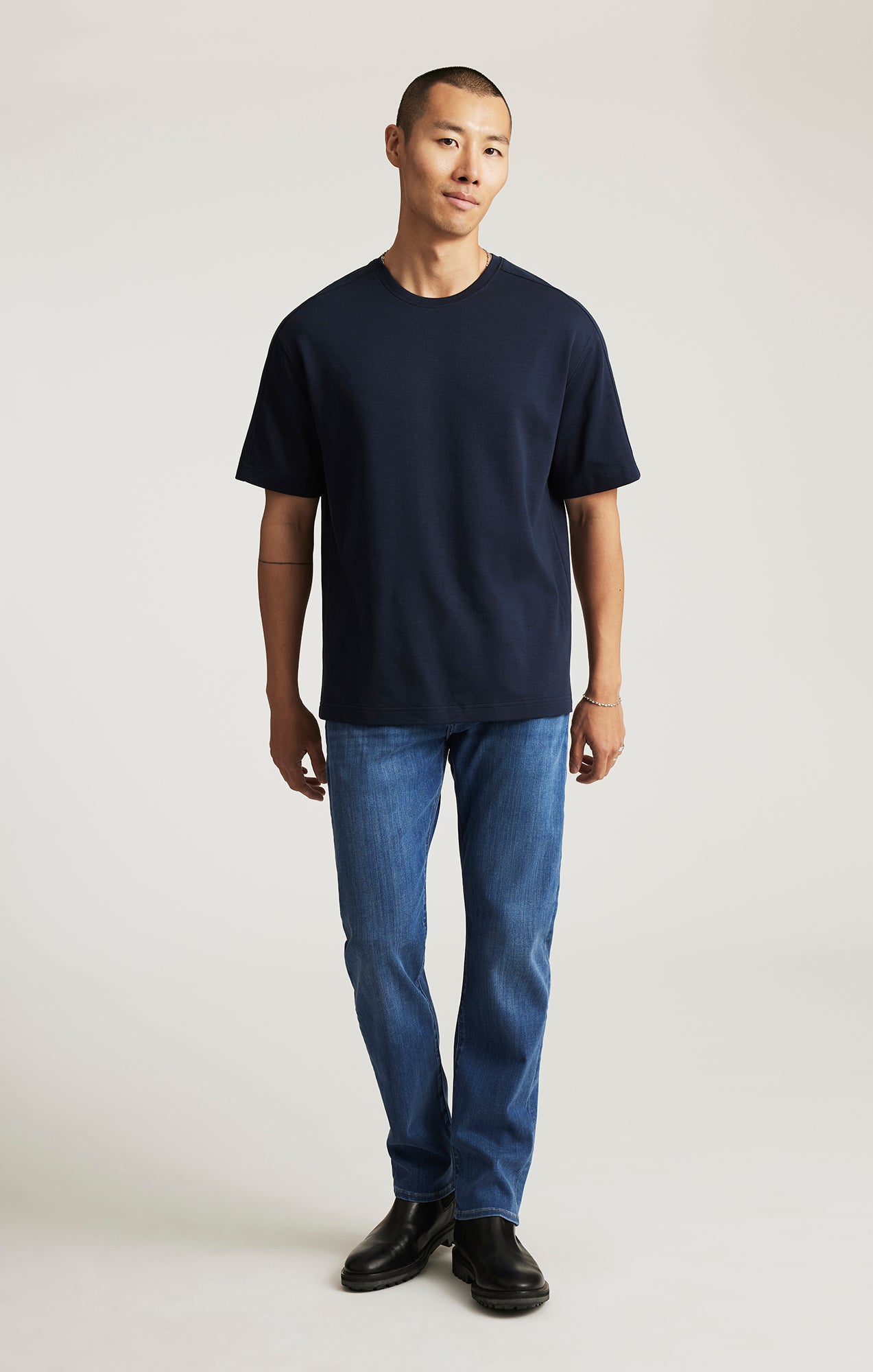MARCUS SLIM STRAIGHT LEG IN MID SUPERMOVE - Mavi Jeans