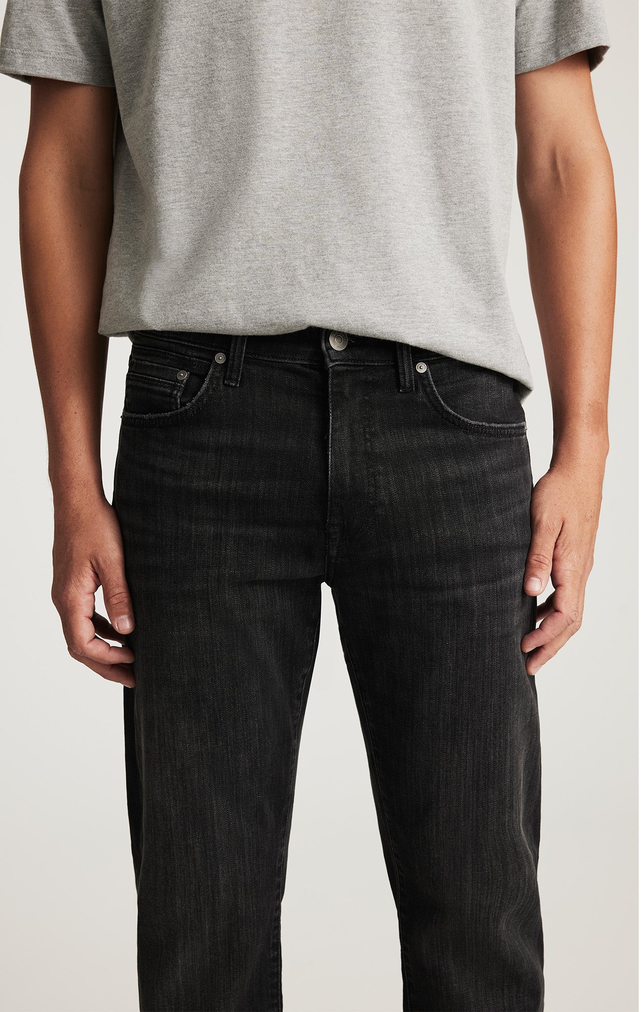 ZACH STRAIGHT LEG IN SMOKE WILLIAMSBURG - Mavi Jeans