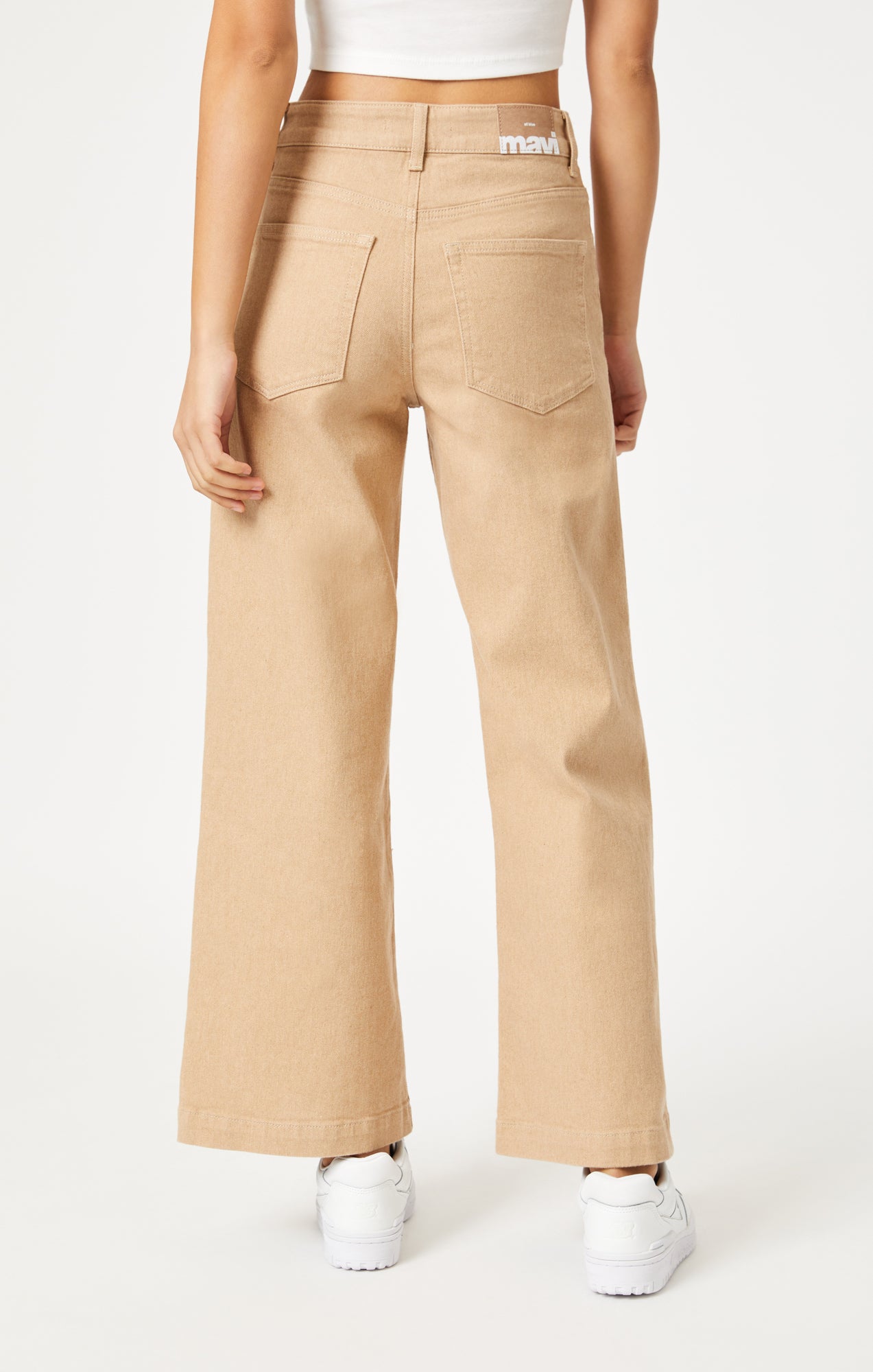 PALOMA WIDE LEG IN NATURAL SAND DENIM - Mavi Jeans