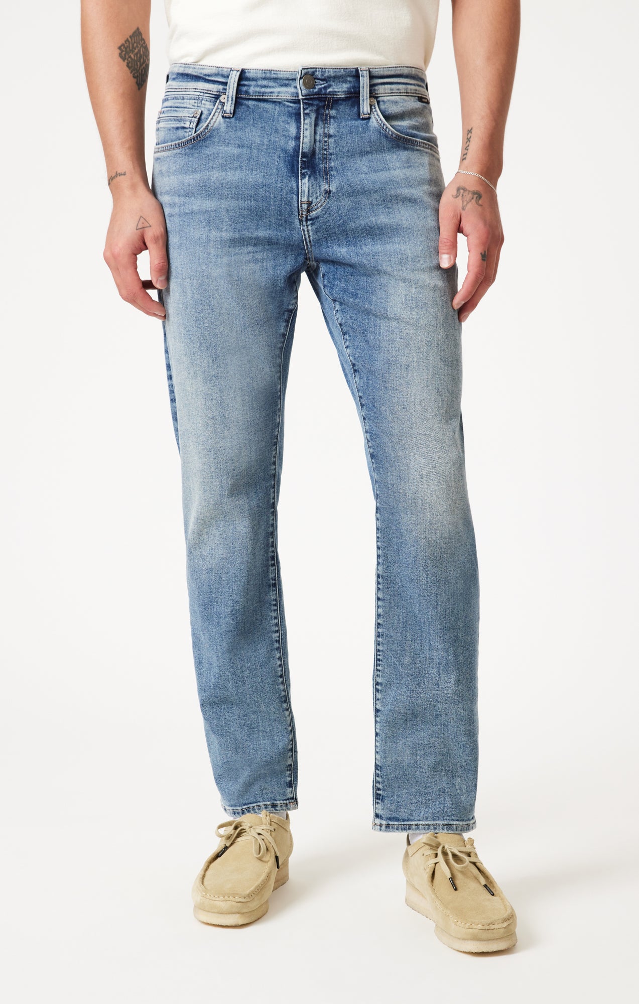 ZACH STRAIGHT LEG IN MID USED WILLIAMSBURG - Mavi Jeans