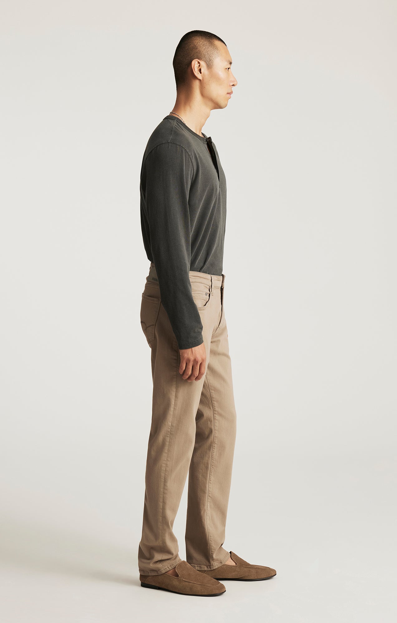 MARCUS SLIM STRAIGHT LEG IN BRINDLE SUPERMOVE - Mavi Jeans