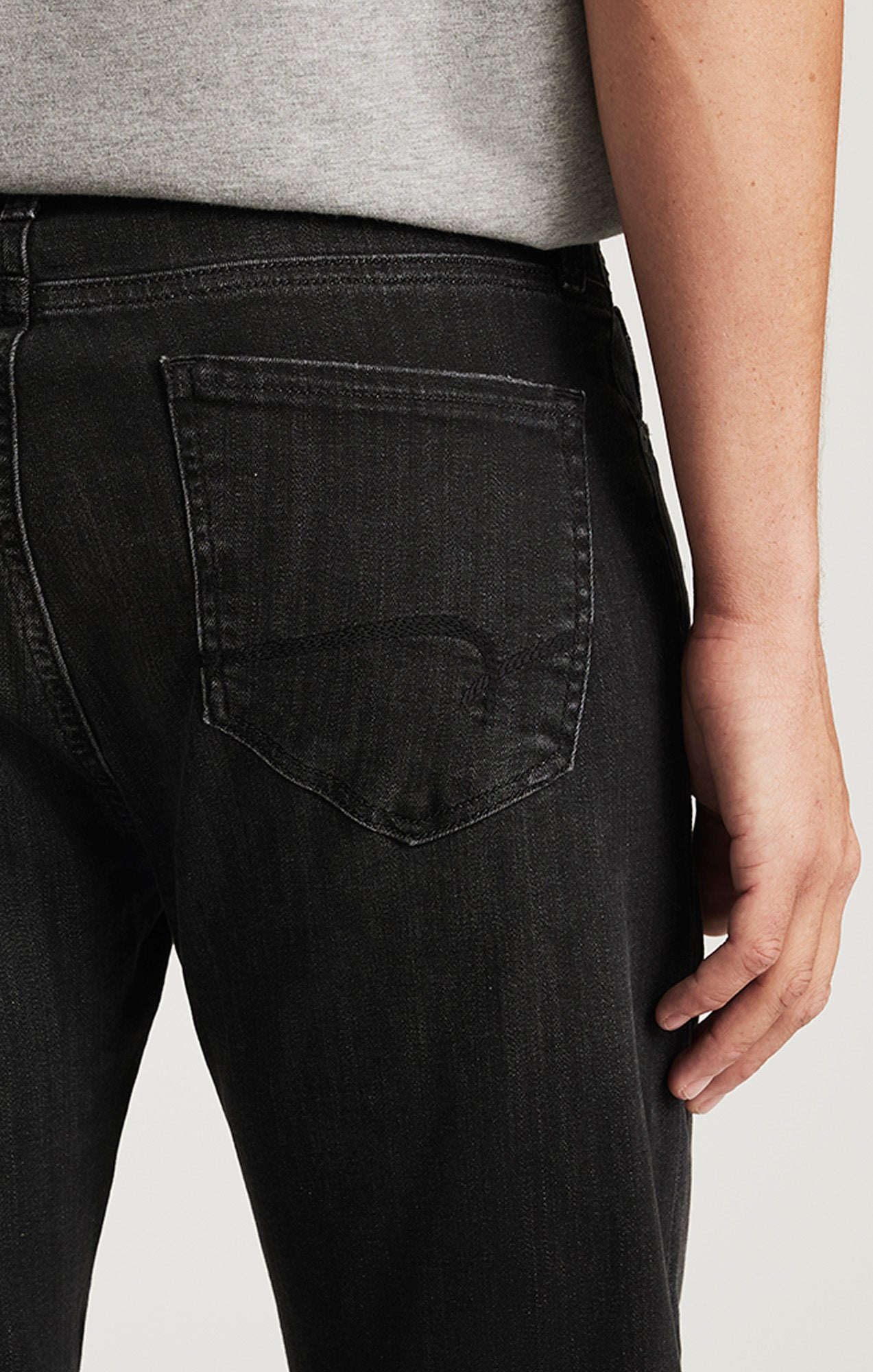 ZACH STRAIGHT LEG IN SMOKE WILLIAMSBURG - Mavi Jeans