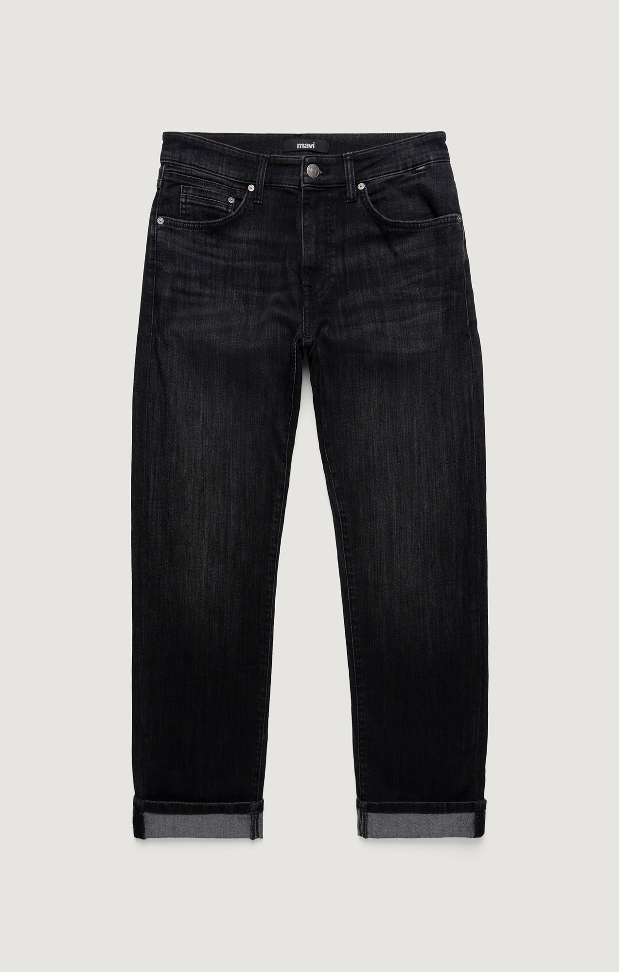 ZACH STRAIGHT LEG IN SMOKE WILLIAMSBURG - Mavi Jeans