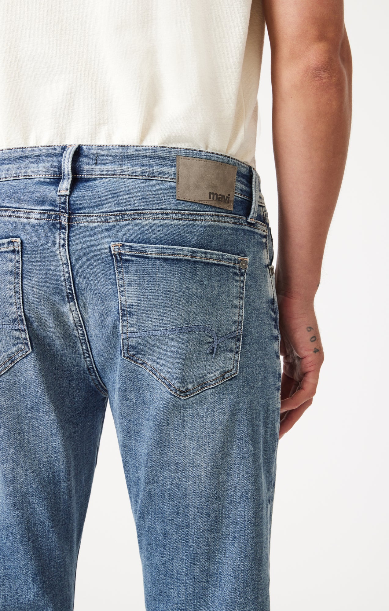 ZACH STRAIGHT LEG IN MID USED WILLIAMSBURG - Mavi Jeans