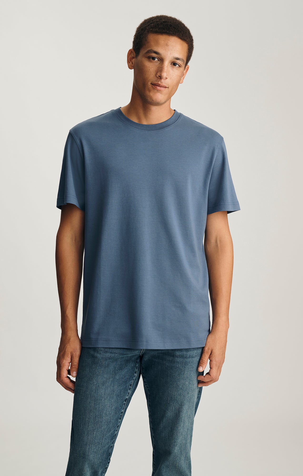 その他 Ma-i Mavi Men's Basic Short Sleeve T-Shirt In Vintage Indigo – Mavi Canada