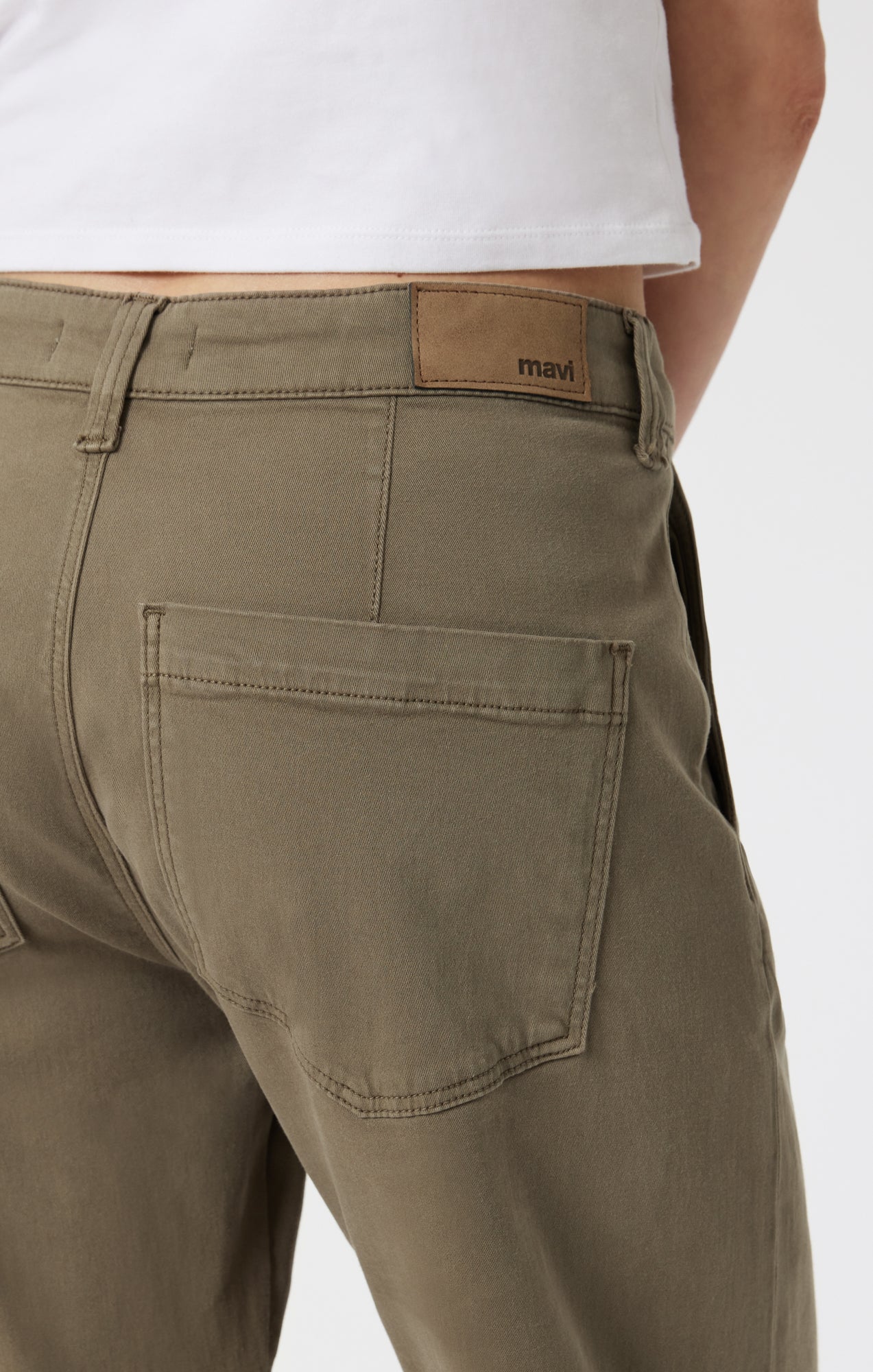 LAUREN STRAIGHT CHINO IN DUSKY CASUAL TWILL - Mavi Jeans