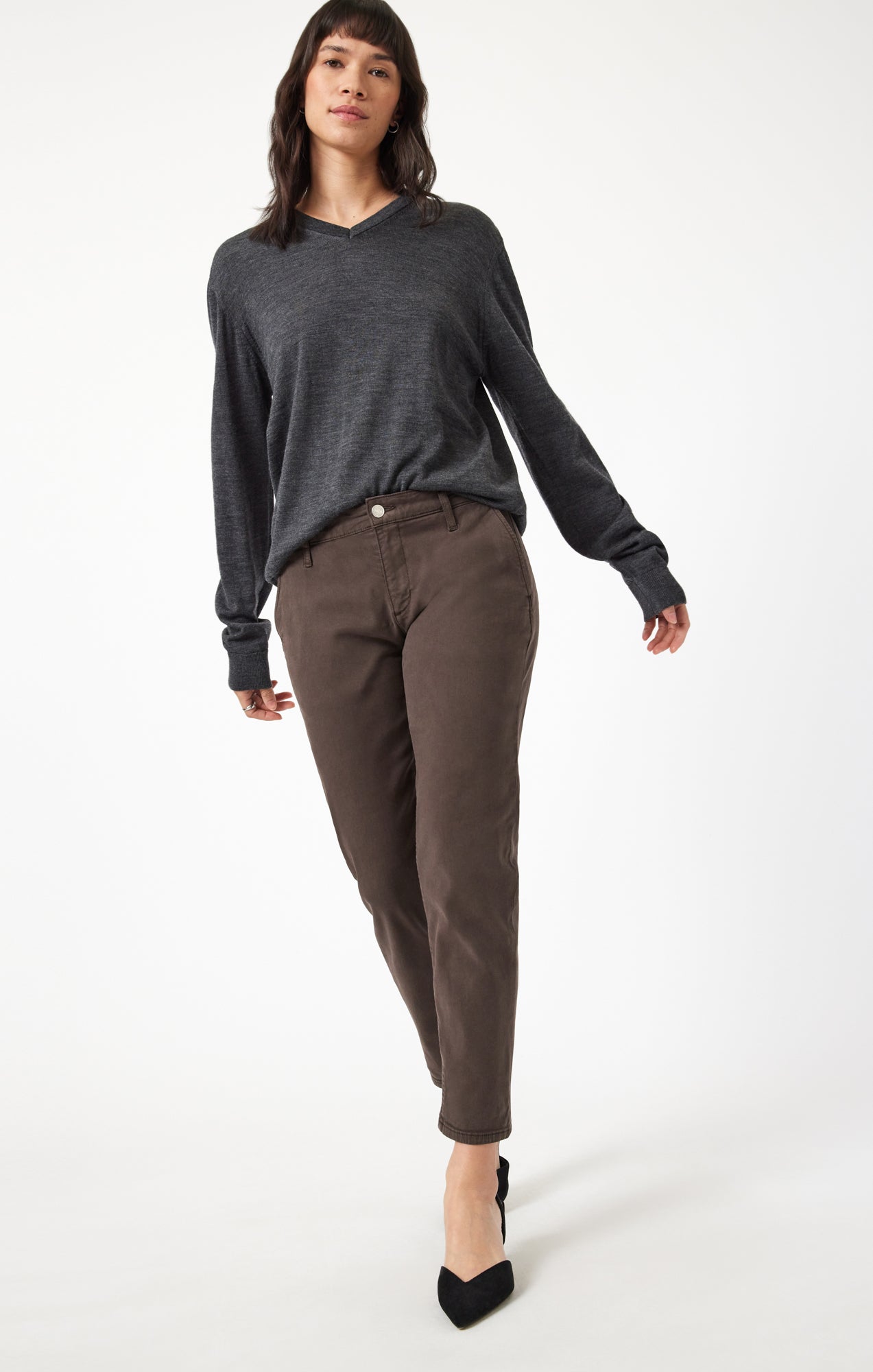 BROOKE SLIM CHINO IN OAK LUXE TWILL - Mavi Jeans