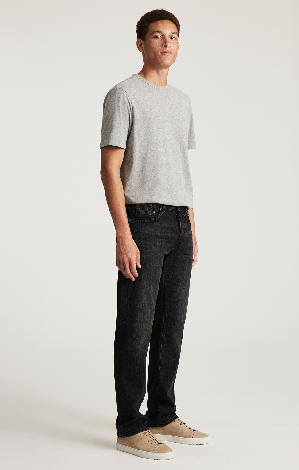 ZACH STRAIGHT LEG IN SMOKE WILLIAMSBURG - Mavi Jeans