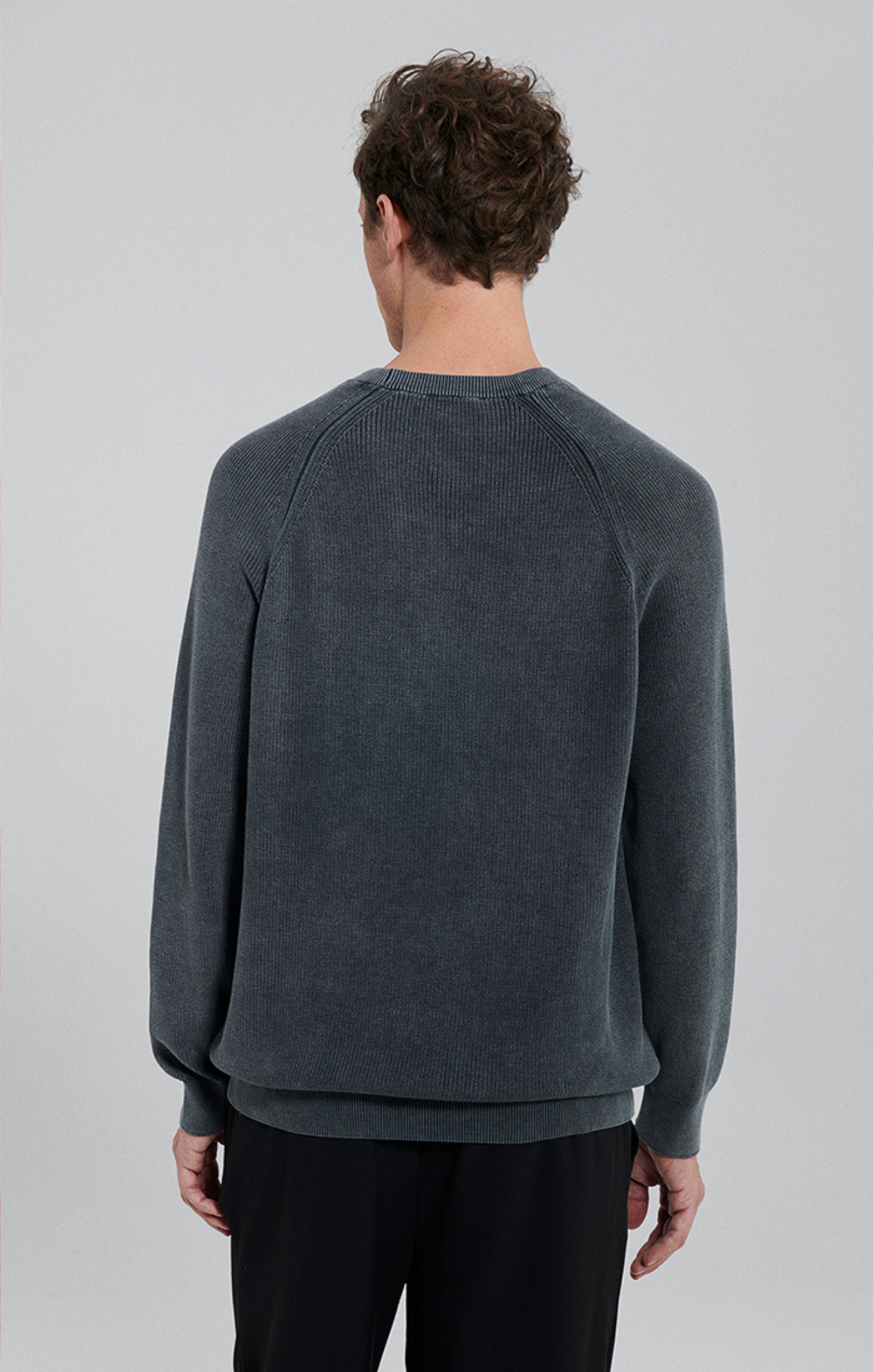 RAGLAN SWEATER IN PERISCOPE - Mavi Jeans