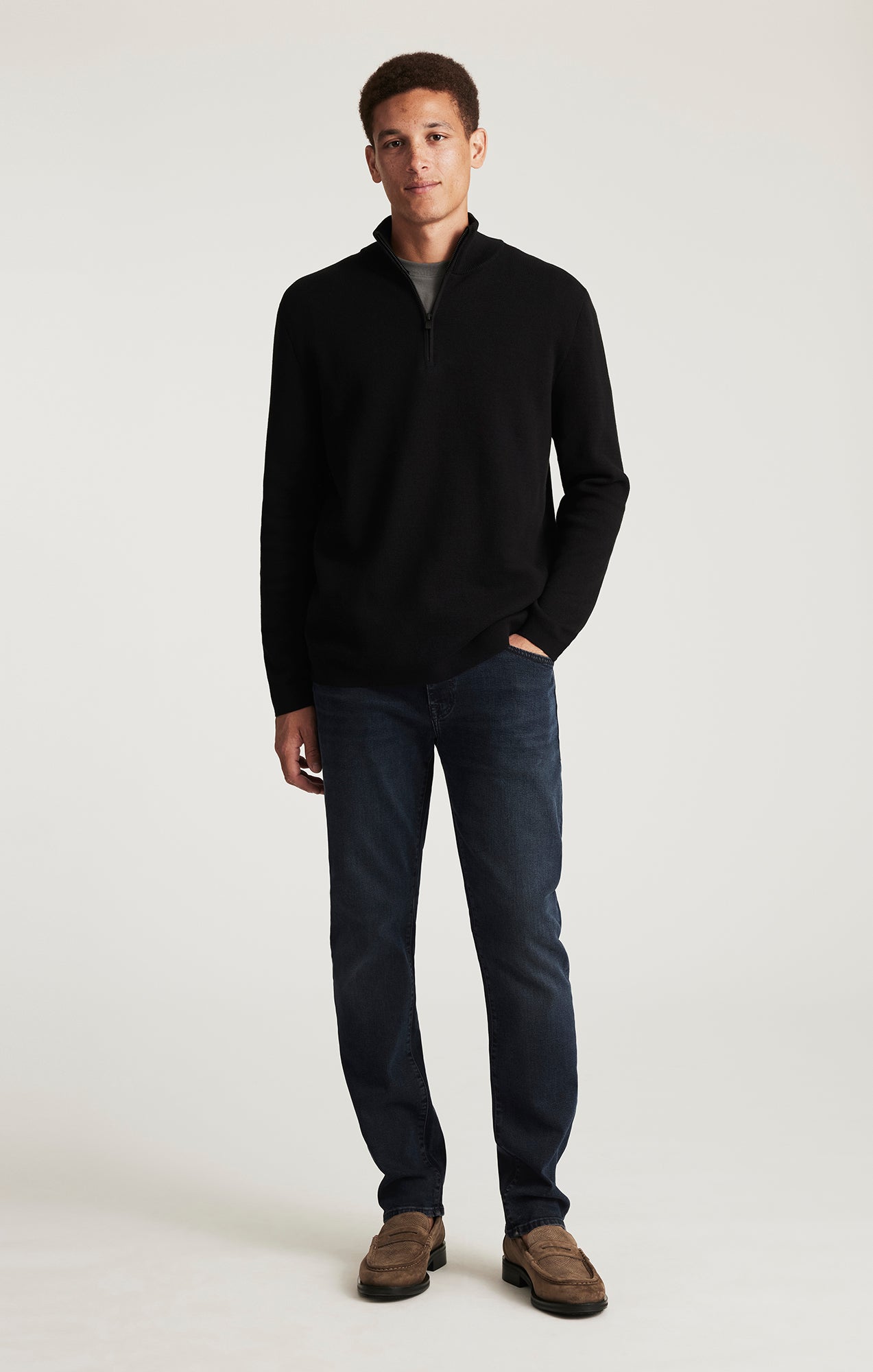 MARCUS SLIM STRAIGHT LEG IN INK WILLIAMSBURG - Mavi Jeans
