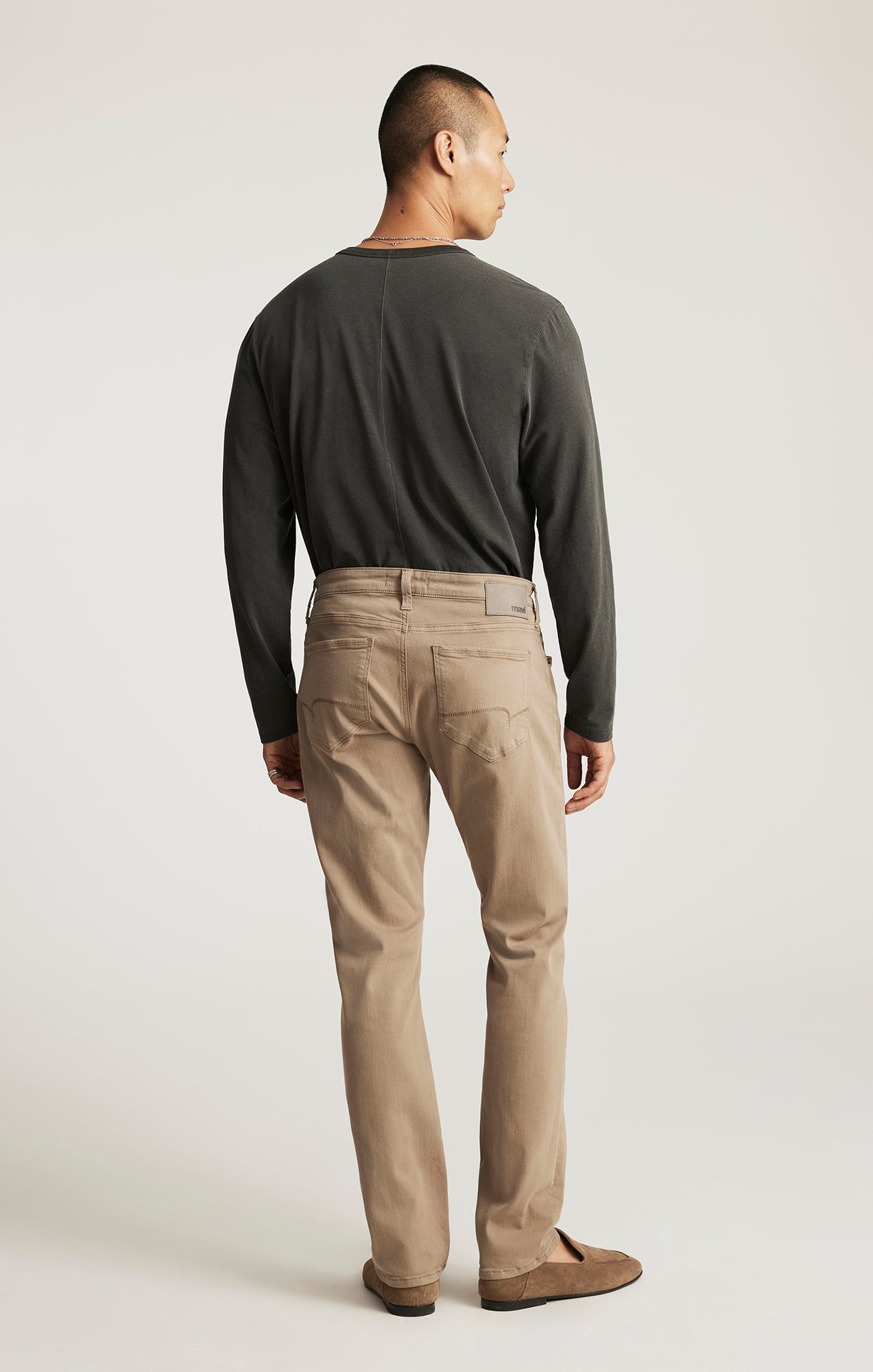 MARCUS SLIM STRAIGHT LEG IN BRINDLE SUPERMOVE - Mavi Jeans