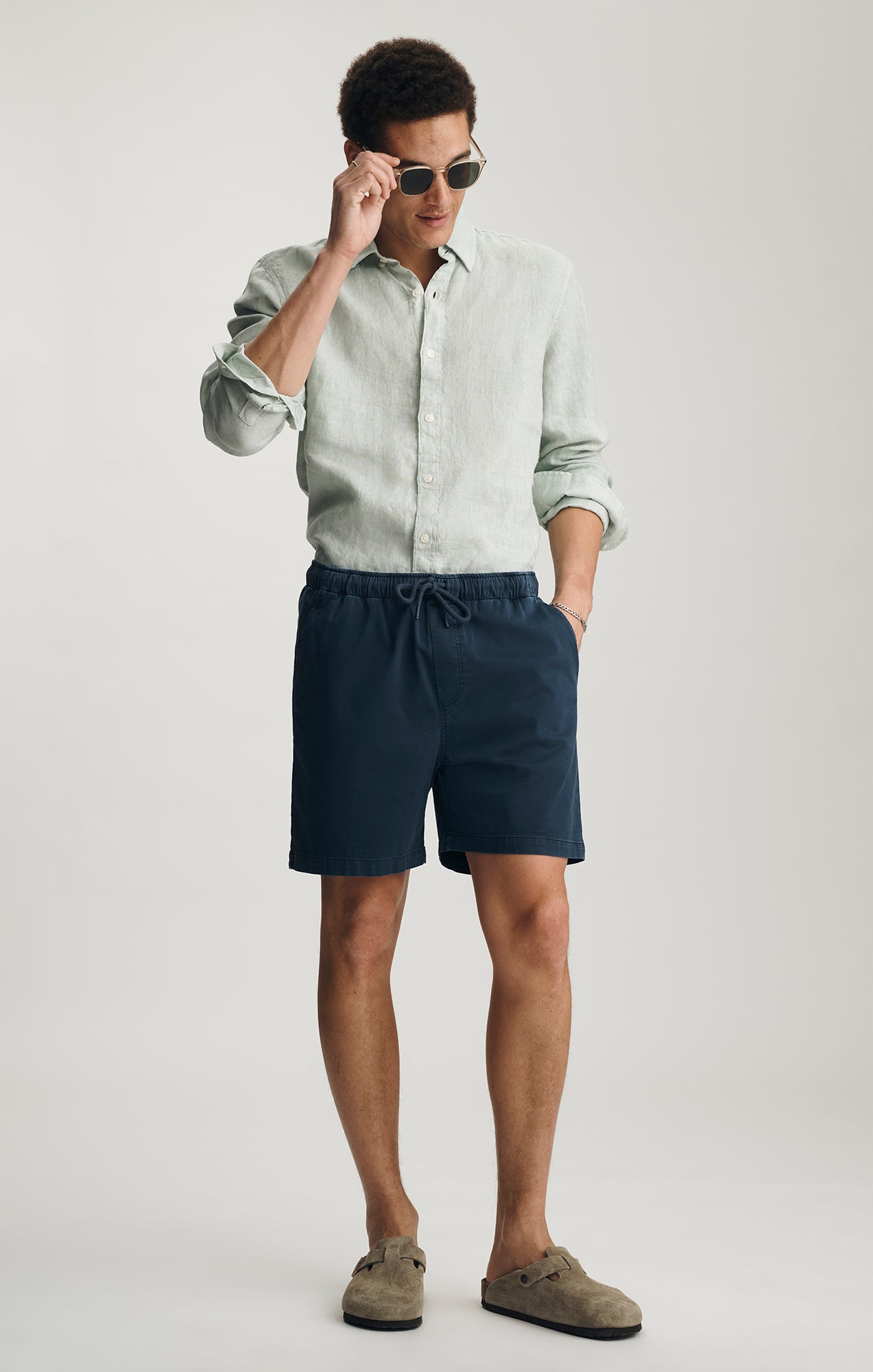 mens dress shorts canada Men's Organic Cotton Classic Stretch Chino Short