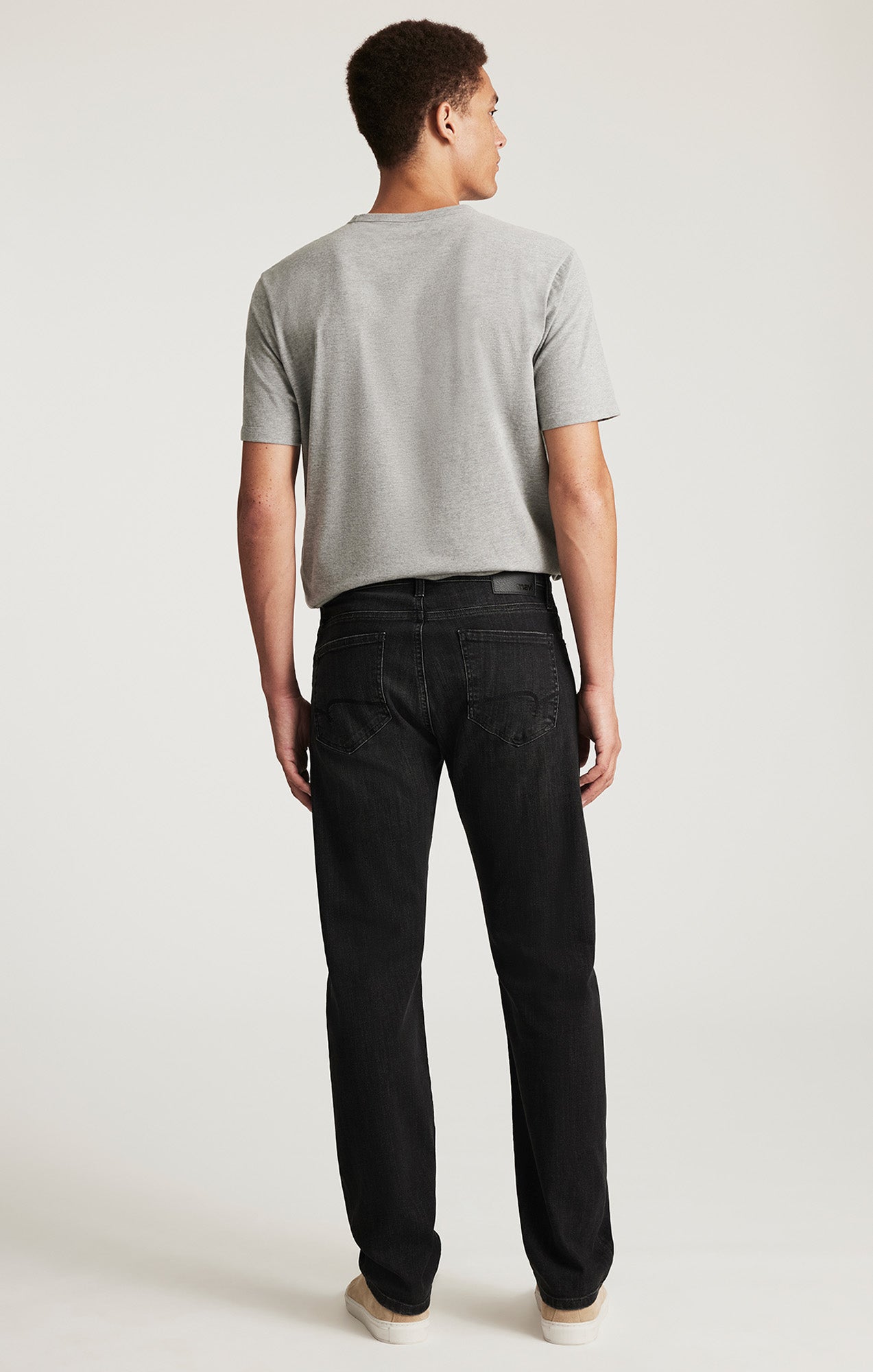 ZACH STRAIGHT LEG IN SMOKE WILLIAMSBURG - Mavi Jeans