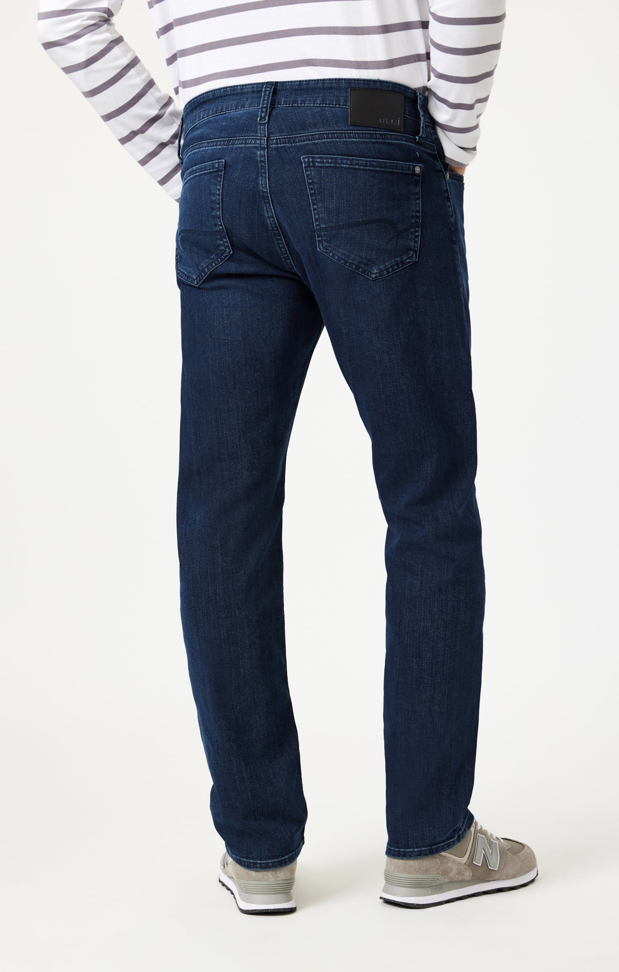 ZACH STRAIGHT LEG IN INK BRUSHED WILLIAMSBURG - Mavi Jeans