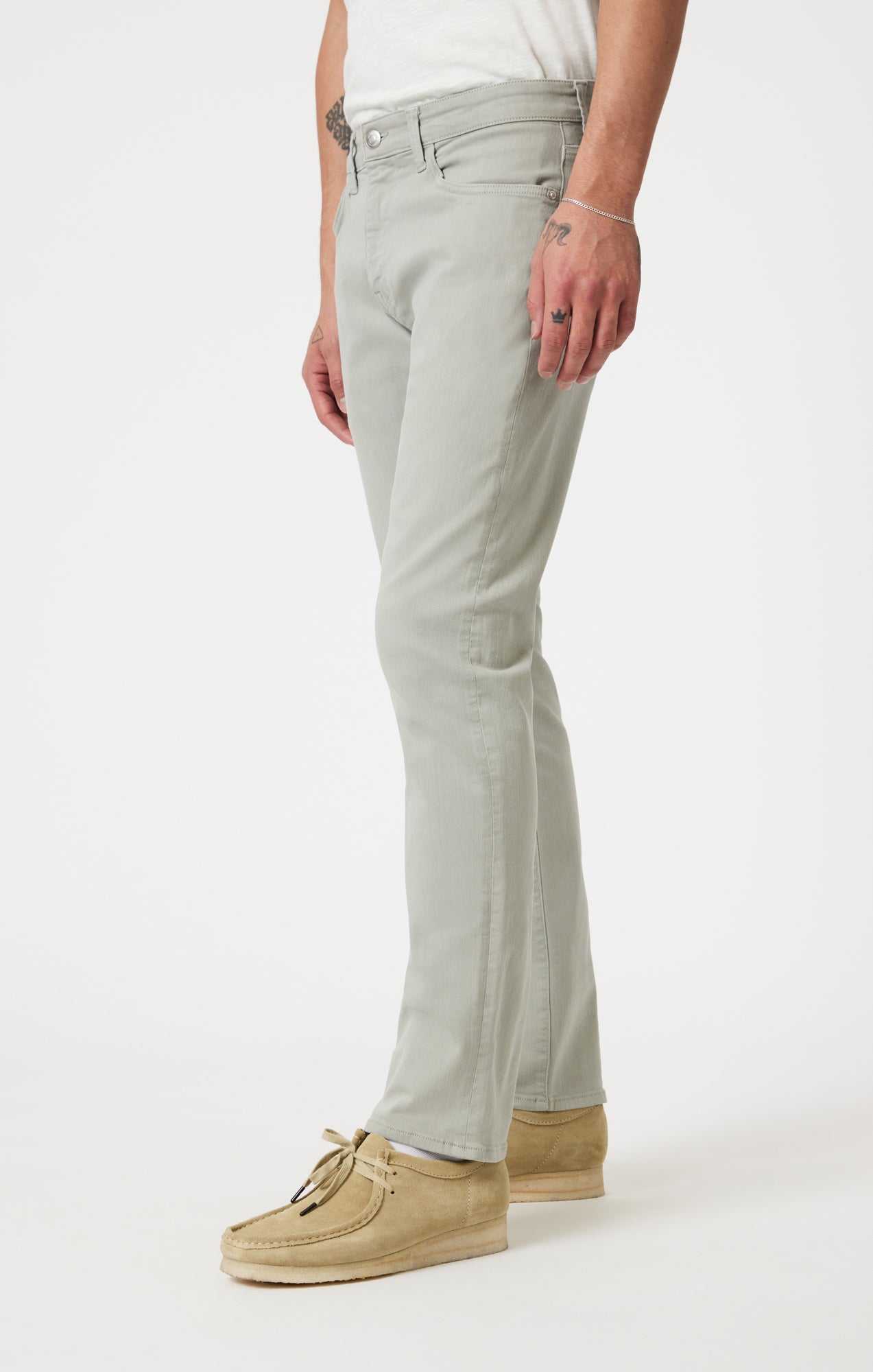 MARCUS SLIM STRAIGHT LEG IN LIGHT SAGE SUPERMOVE - Mavi Jeans