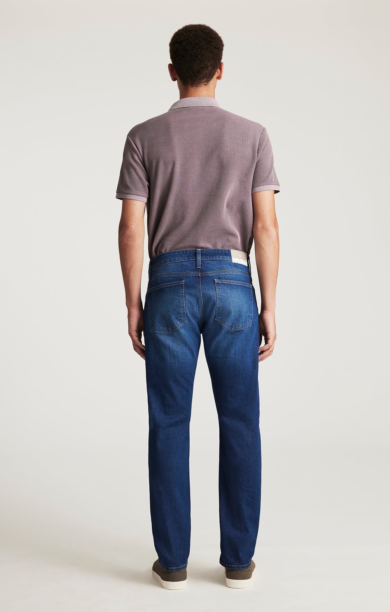 MARCUS SLIM STRAIGHT LEG IN DARK BRUSHED CLASSIC BLUE - Mavi Jeans