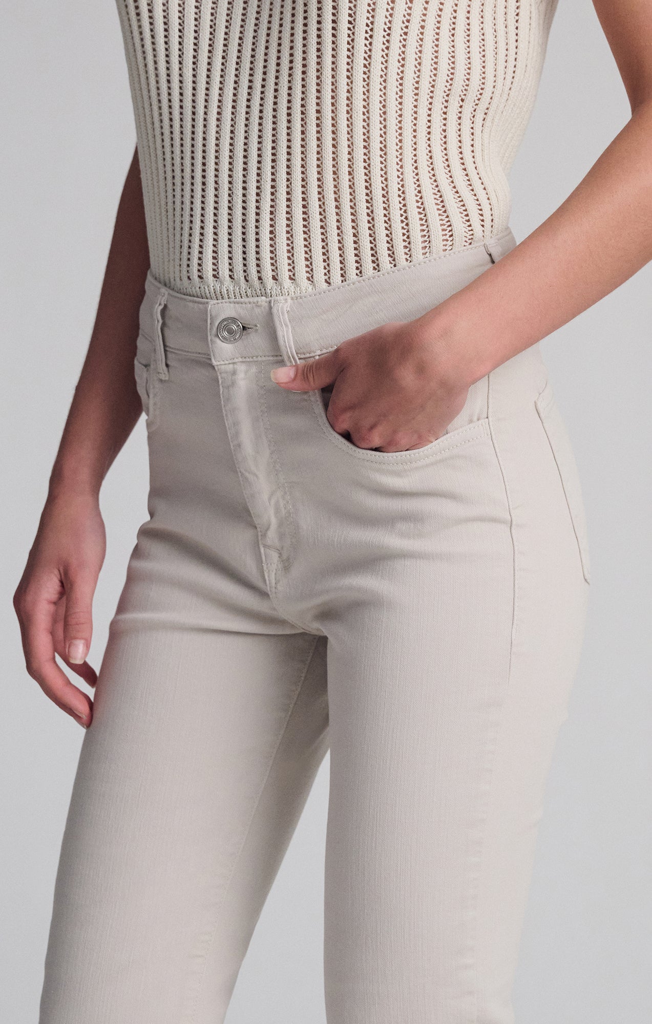 ANIKA CROPPED FLARE IN FROST FLEX BLUE - Mavi Jeans