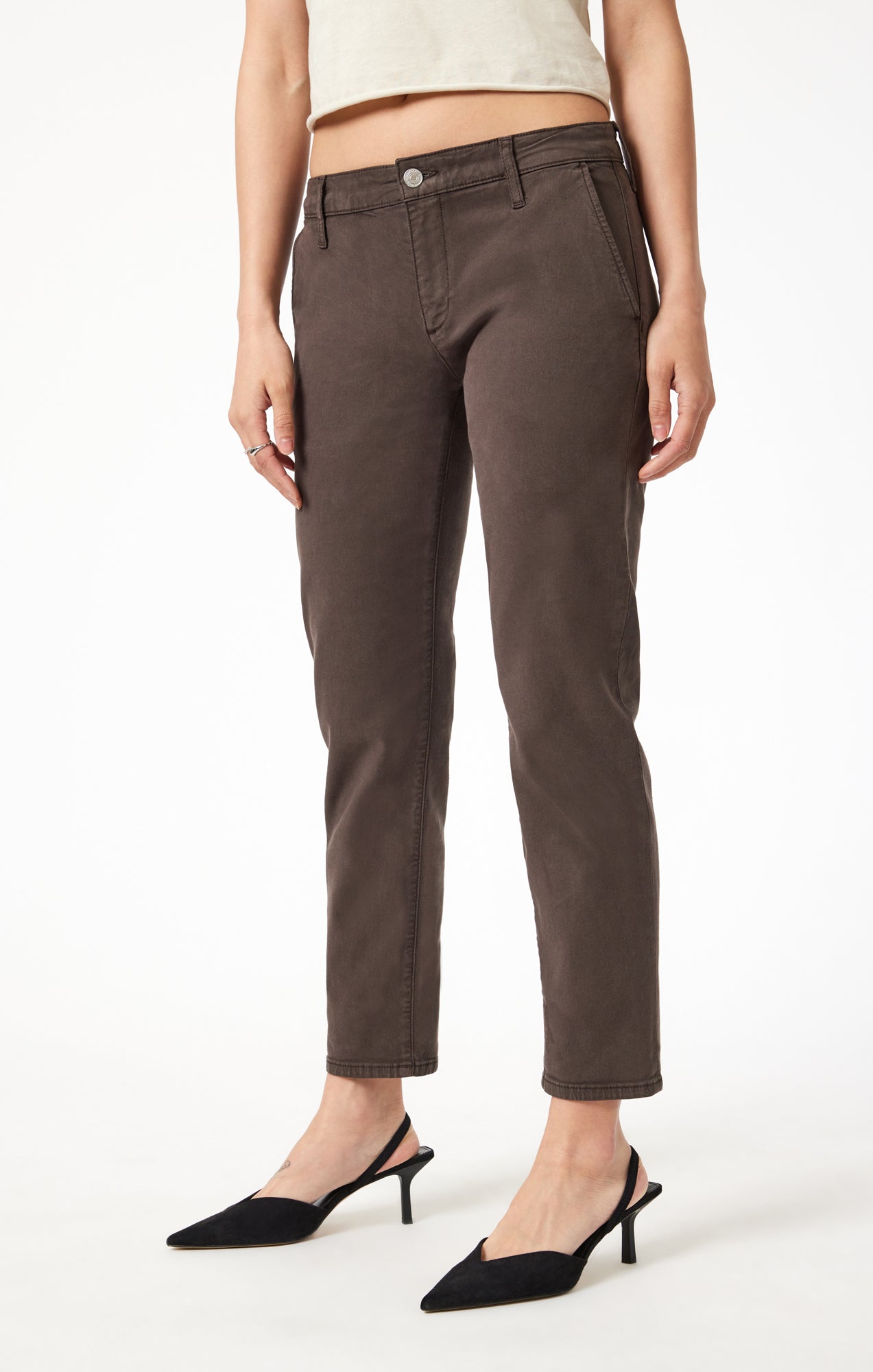 BROOKE SLIM CHINO IN OAK LUXE TWILL - Mavi Jeans