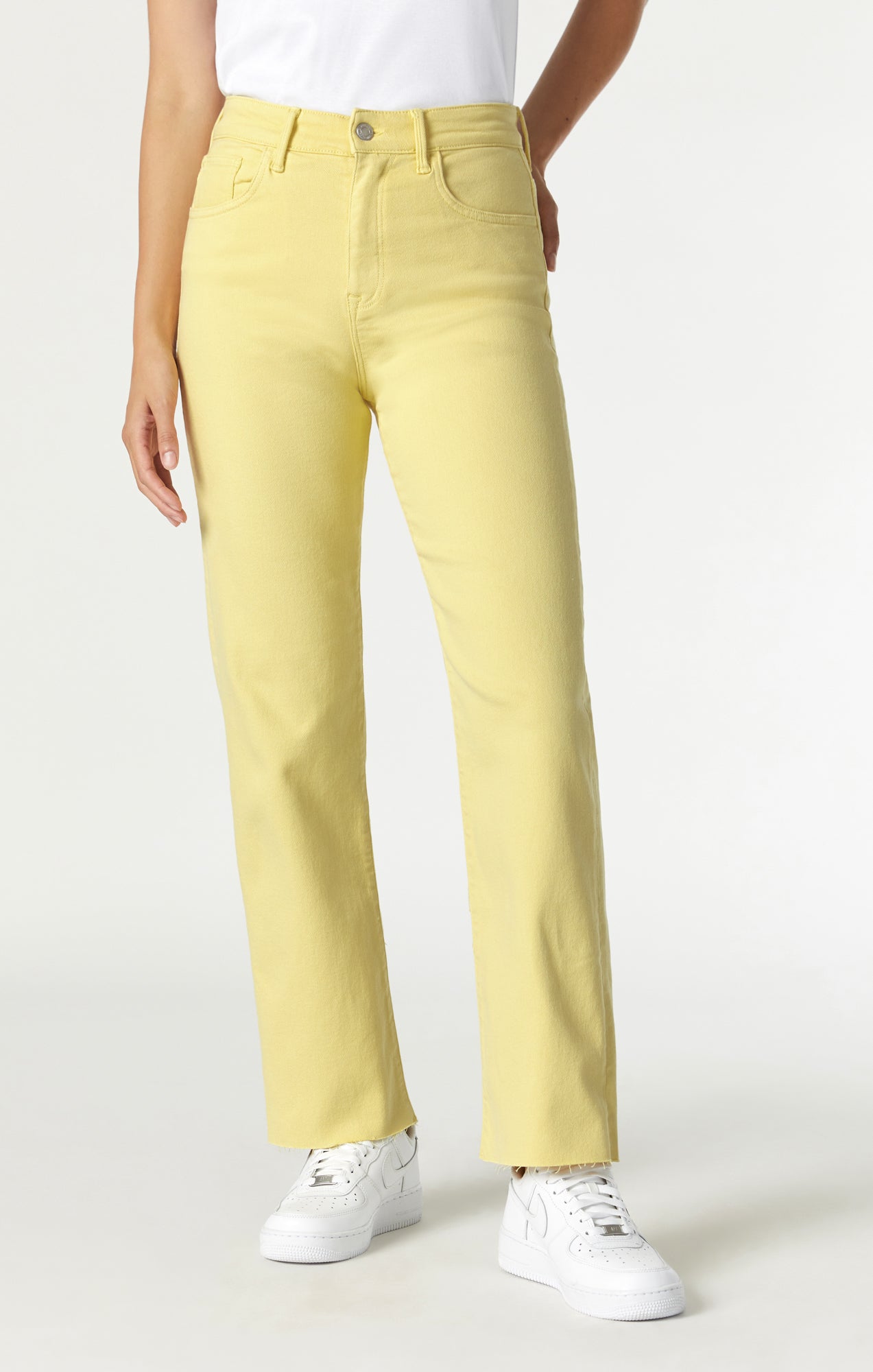 BARCELONA WIDE LEG IN LEMON GRASS LA BLUE - Mavi Jeans