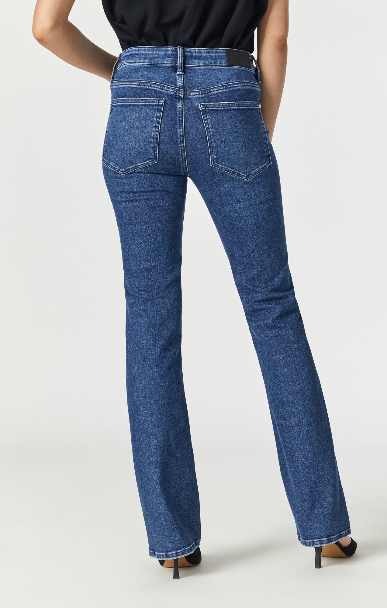 MARIA FLARE JEANS IN MID FLEX BLUE - Mavi Jeans