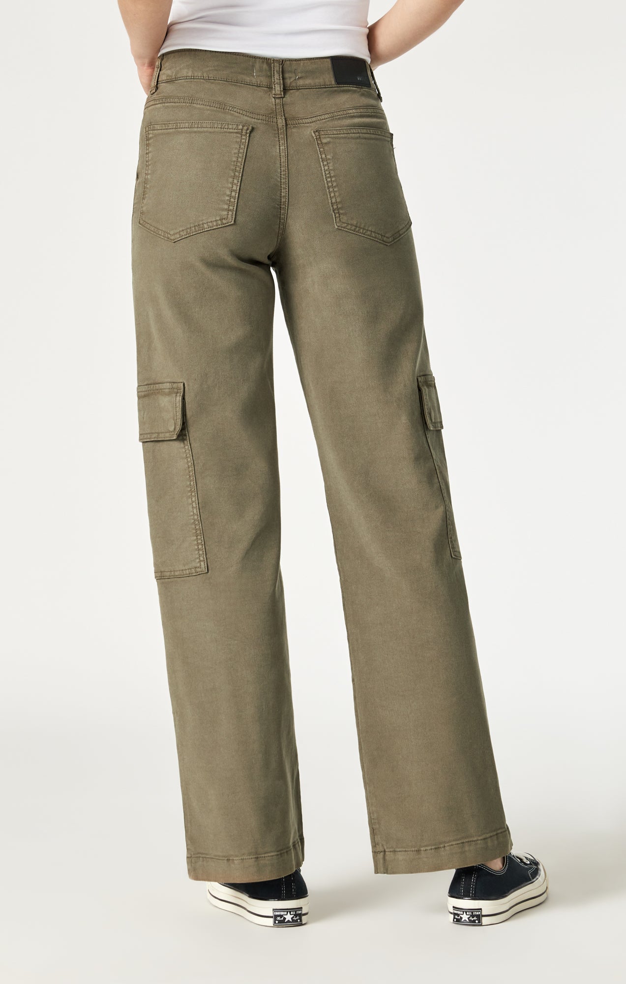 ALVA STRAIGHT CARGO IN CAPERS LUXE TWILL - Mavi Jeans