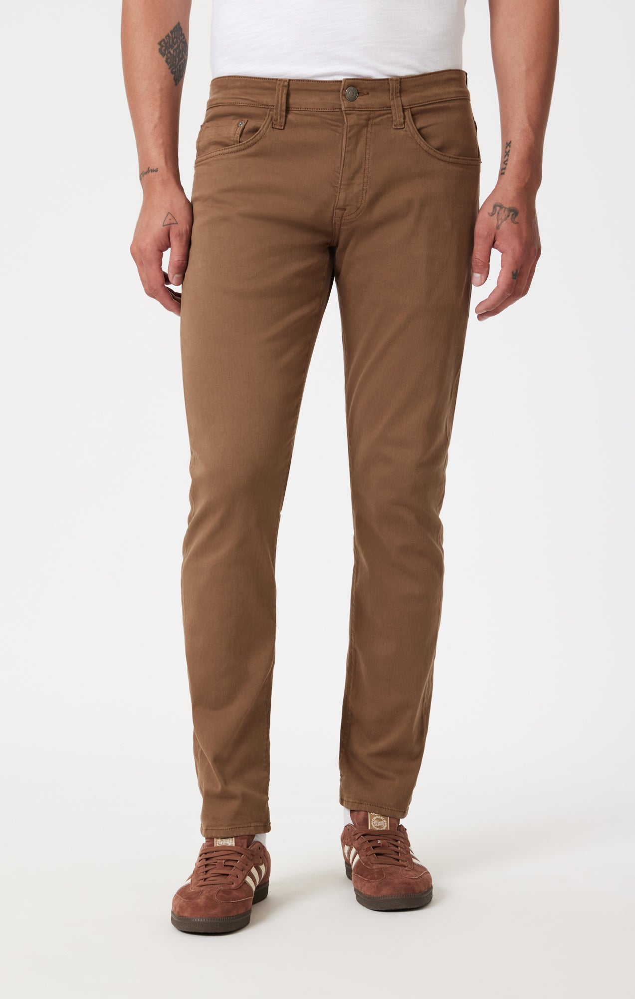 MARCUS SLIM STRAIGHT LEG IN BRONZE SUPERMOVE - Mavi Jeans