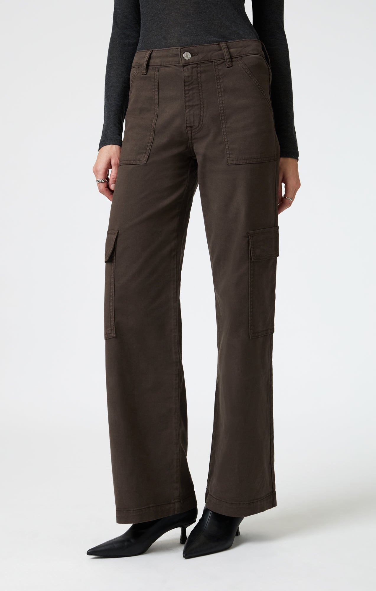 ALVA STRAIGHT CARGO IN OAK LUXE TWILL - Mavi Jeans
