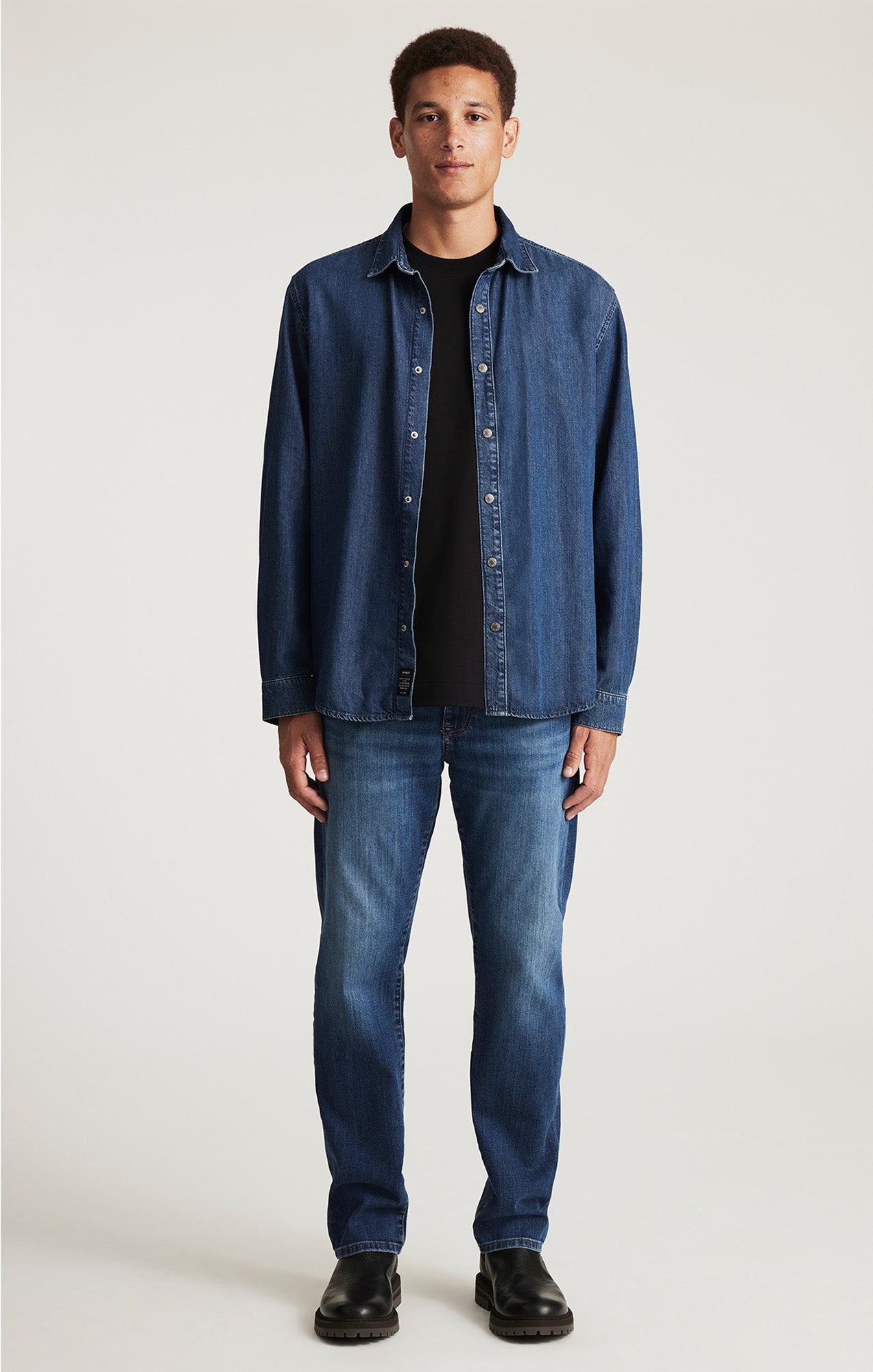 ZACH STRAIGHT LEG IN NIGHT SKY WILLIAMSBURG - Mavi Jeans