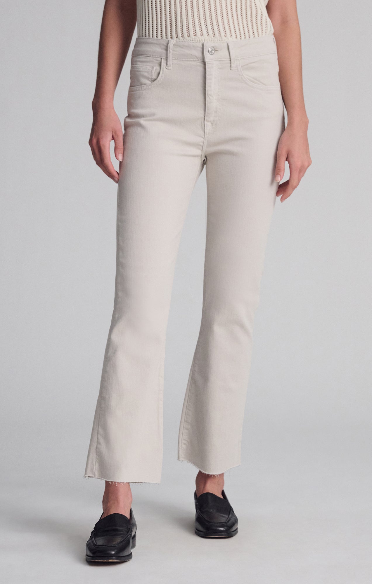 ANIKA CROPPED FLARE IN FROST FLEX BLUE - Mavi Jeans