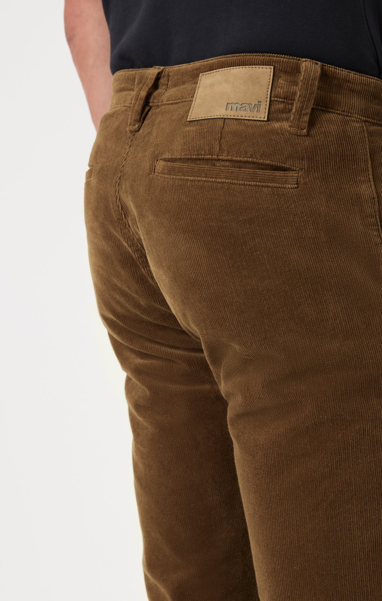 MILTON SLIM STRAIGHT CHINO IN TEDDY CORD - Mavi Jeans