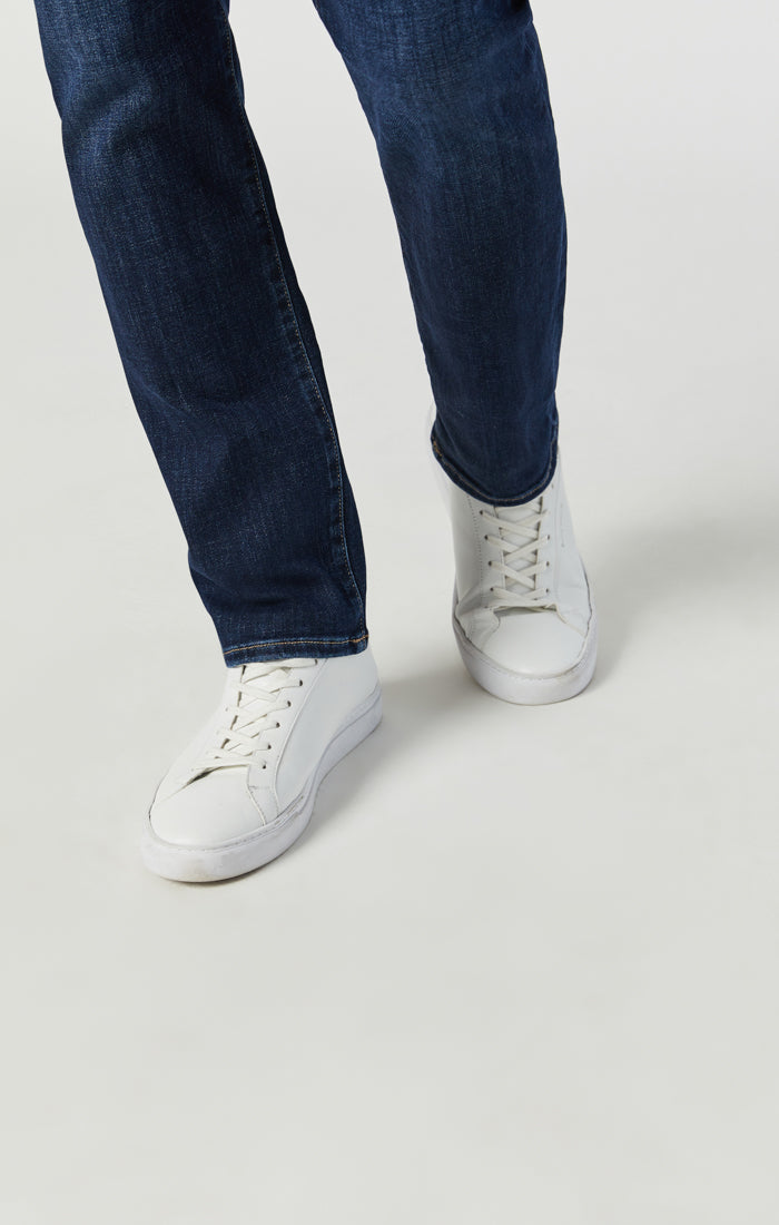 MARCUS SLIM STRAIGHT LEG JEANS IN DEEP FEATHER BLUE - Mavi Jeans