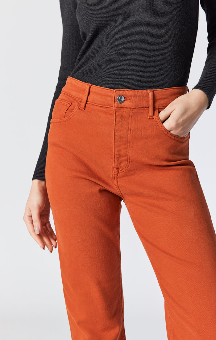 BARCELONA WIDE LEG IN ORANGE FLEX BLUE - Mavi Jeans