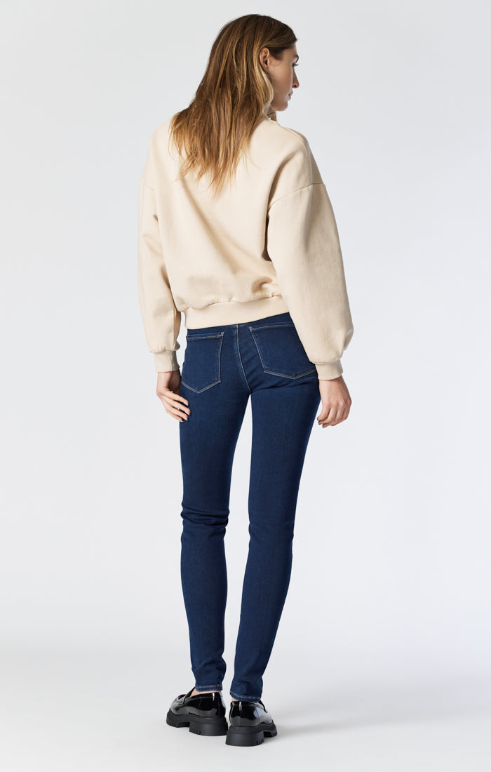 ALISSA SKINNY DEEP BRUSHED INDIGO SHAPE - Mavi Jeans