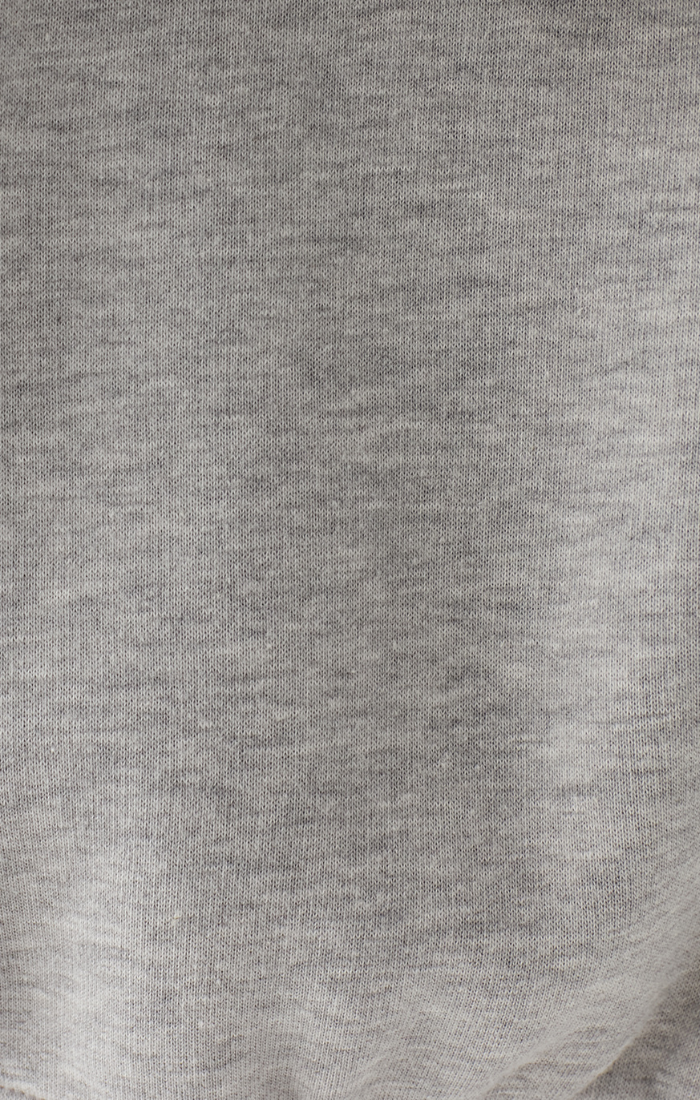 CROPPED ZIP-UP SWEATSHIRT IN GREY MELANGE - Mavi Jeans