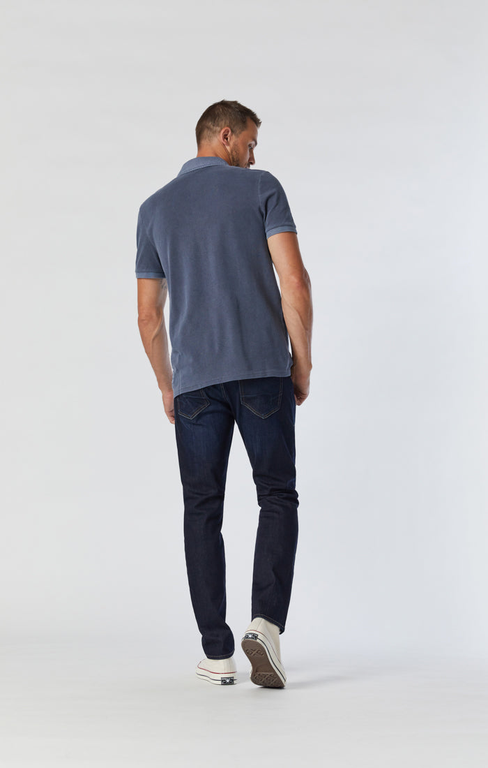 JAKE SLIM LEG IN RINSE BRUSHED WILLIAMSBURG - Mavi Jeans