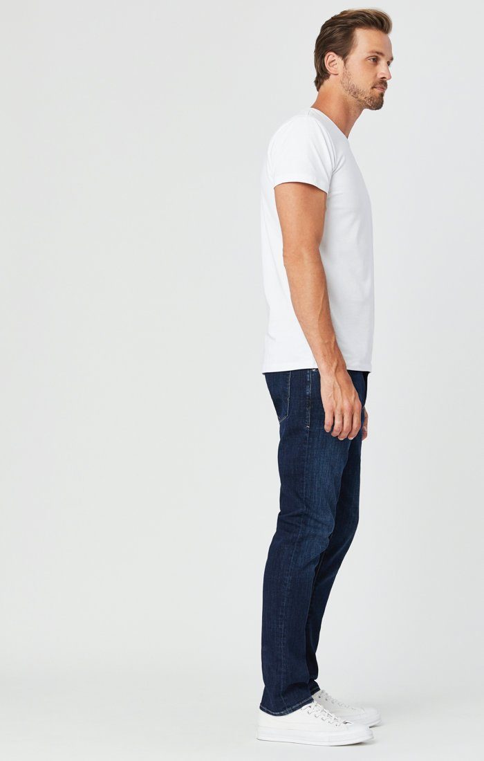JAKE SLIM LEG JEANS IN DEEP FEATHER BLUE - Mavi Jeans