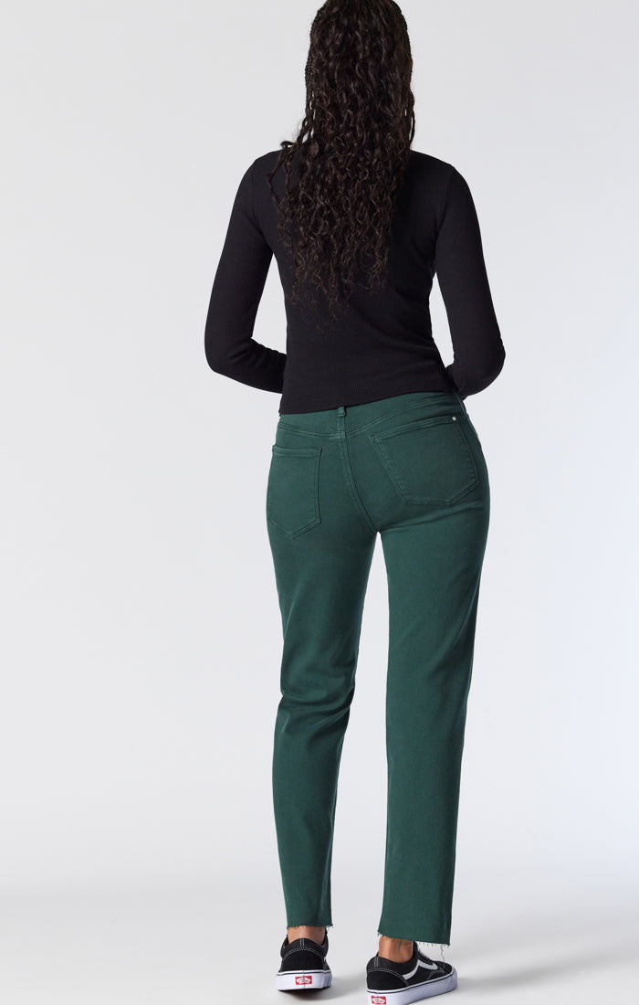 BARCELONA WIDE LEG IN GREEN FLEX BLUE - Mavi Jeans