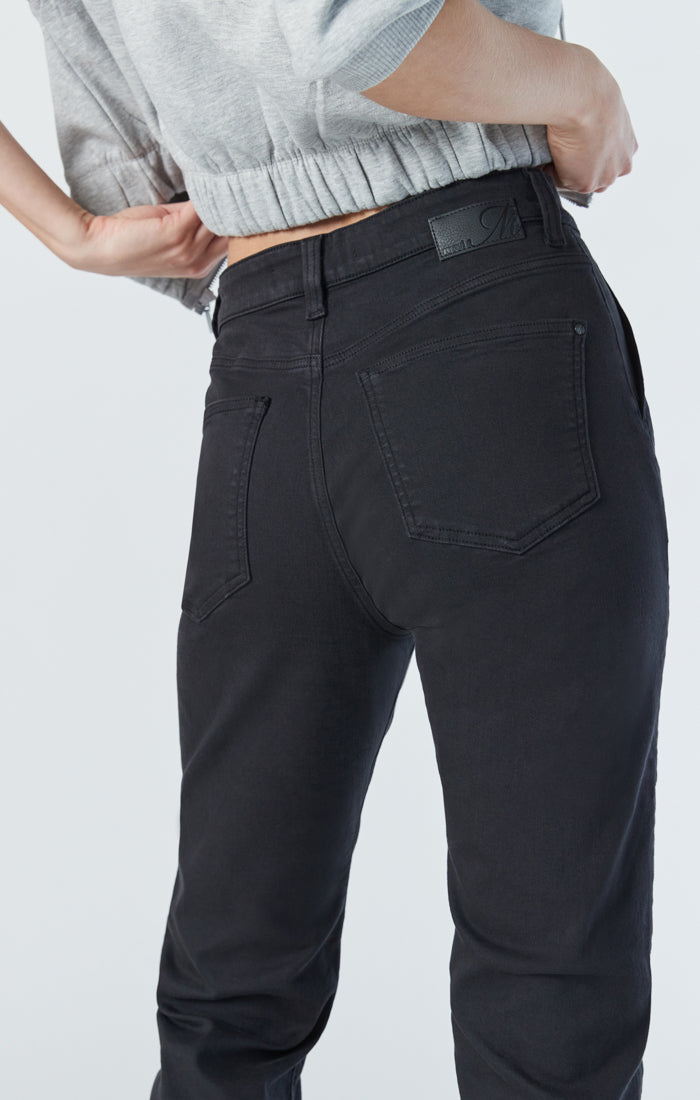 SHELIA FRONT POCKET STRAIGHT IN BLACK BEAUTY TWILL - Mavi Jeans