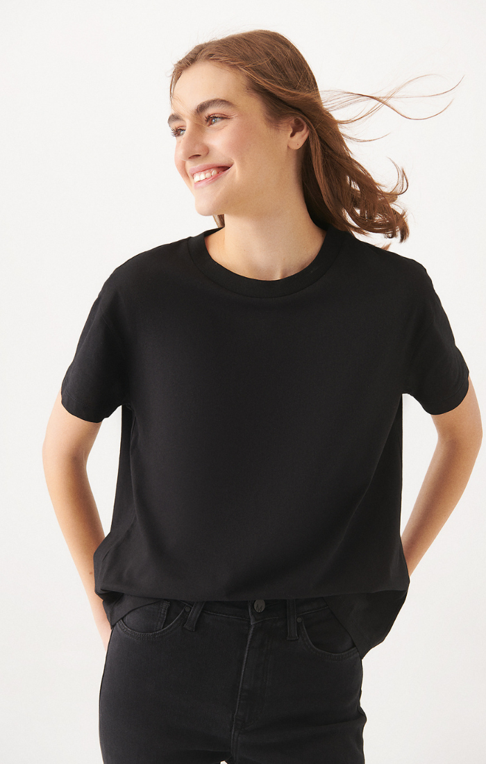 Mavi Women's Short Sleeve T-Shirt In Black