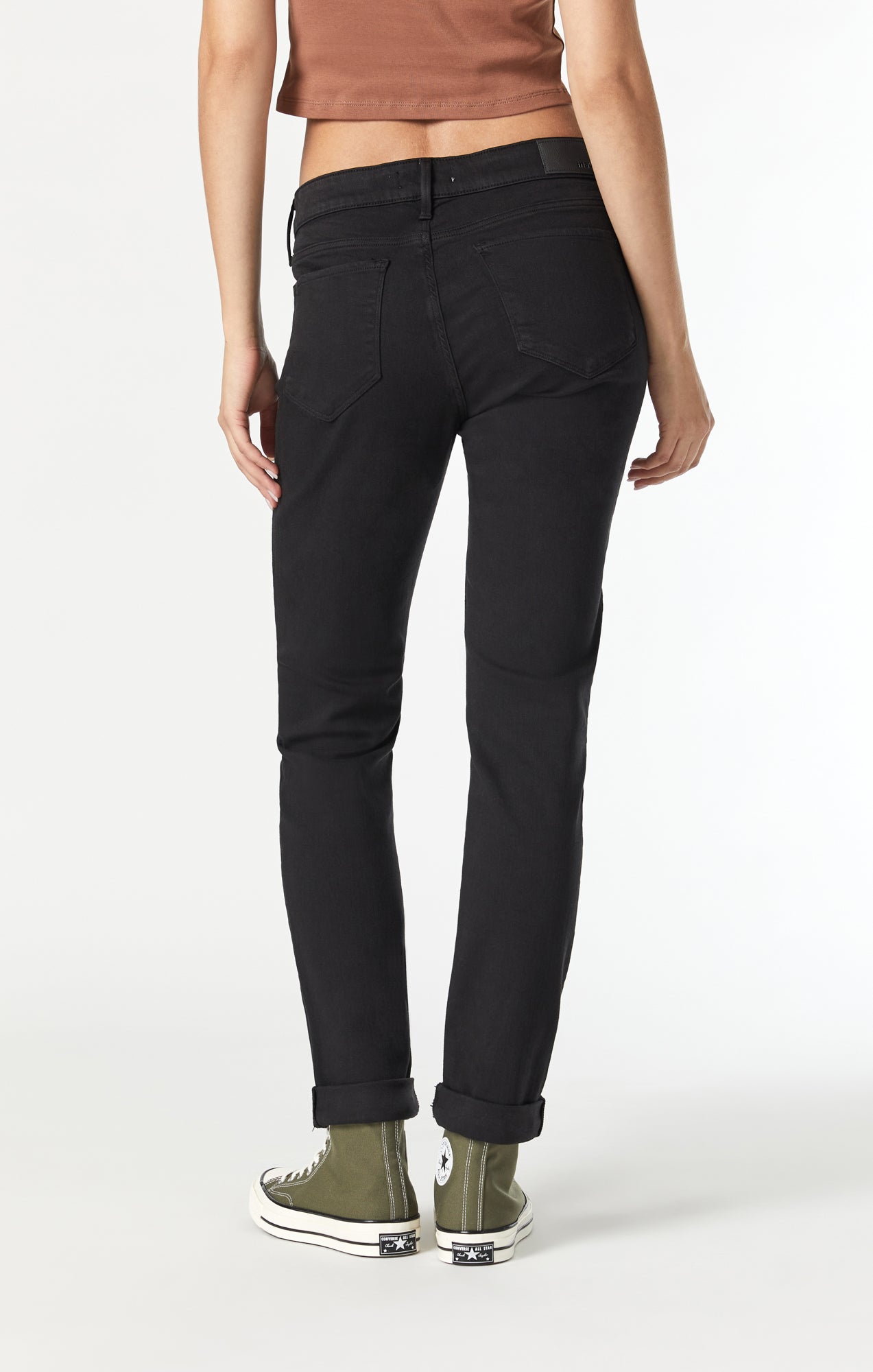 EMMA SLIM BOYFRIEND IN STAY BLACK SUPERSOFT - Mavi Jeans