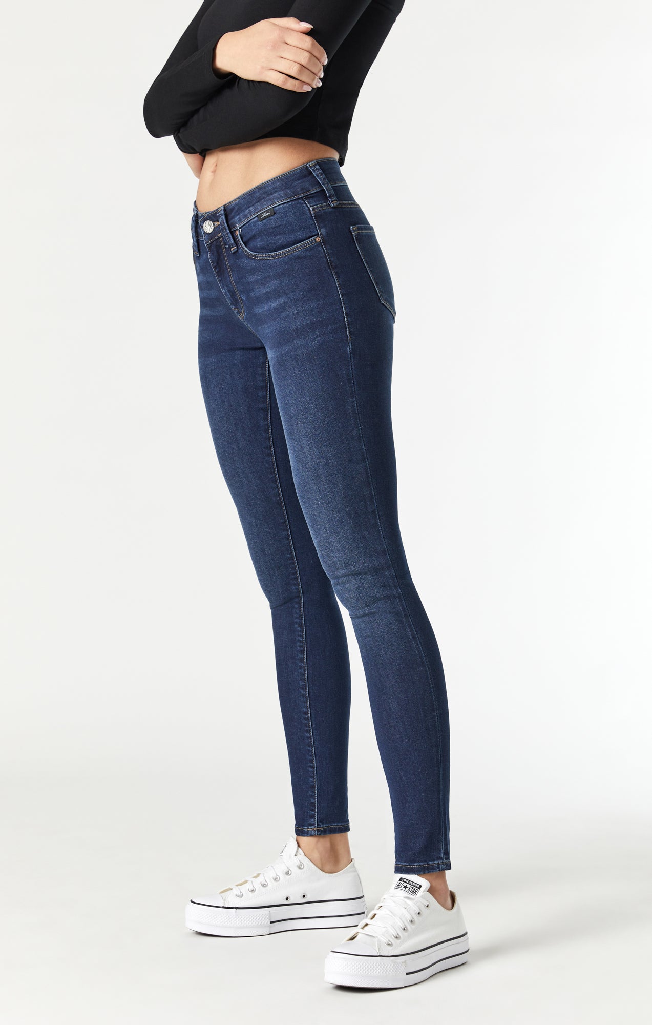 ADRIANA SUPER SKINNY JEANS IN INDIGO TRIBECA - Mavi Jeans