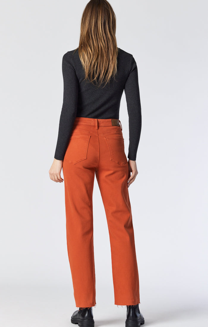 BARCELONA WIDE LEG IN ORANGE FLEX BLUE - Mavi Jeans