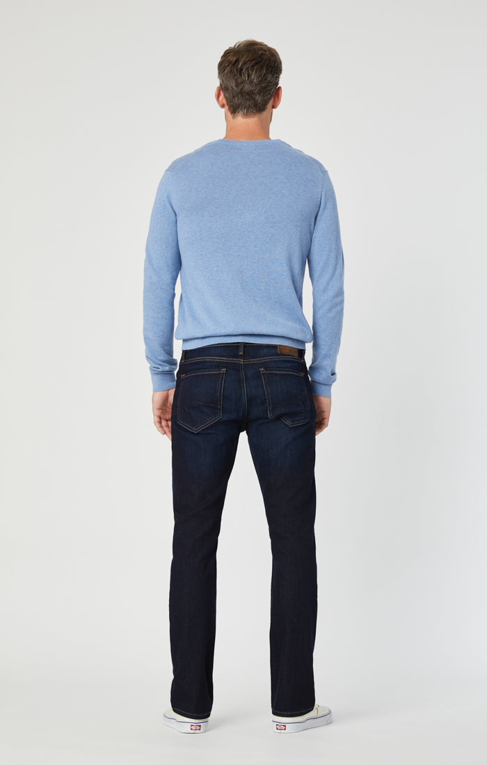ZACH STRAIGHT LEG JEANS IN RINSE BRUSHED WILLIAMSBURG - Mavi Jeans