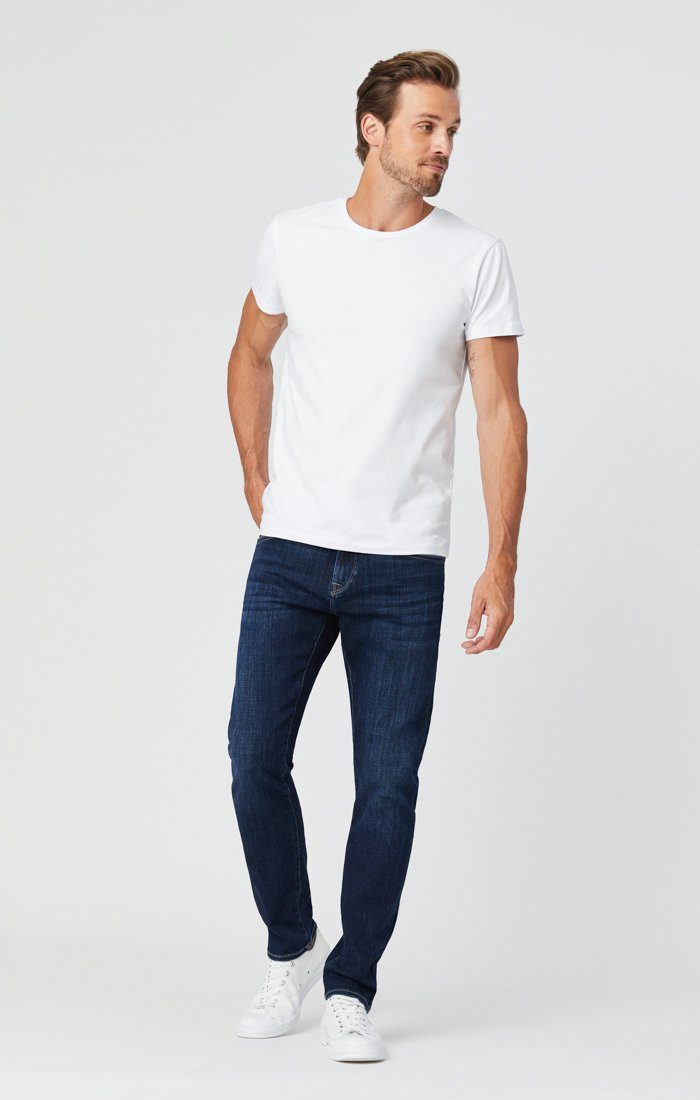 JAKE SLIM LEG JEANS IN DEEP FEATHER BLUE - Mavi Jeans