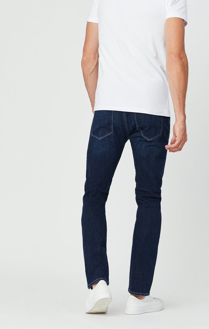 JAKE SLIM LEG JEANS IN DEEP FEATHER BLUE - Mavi Jeans