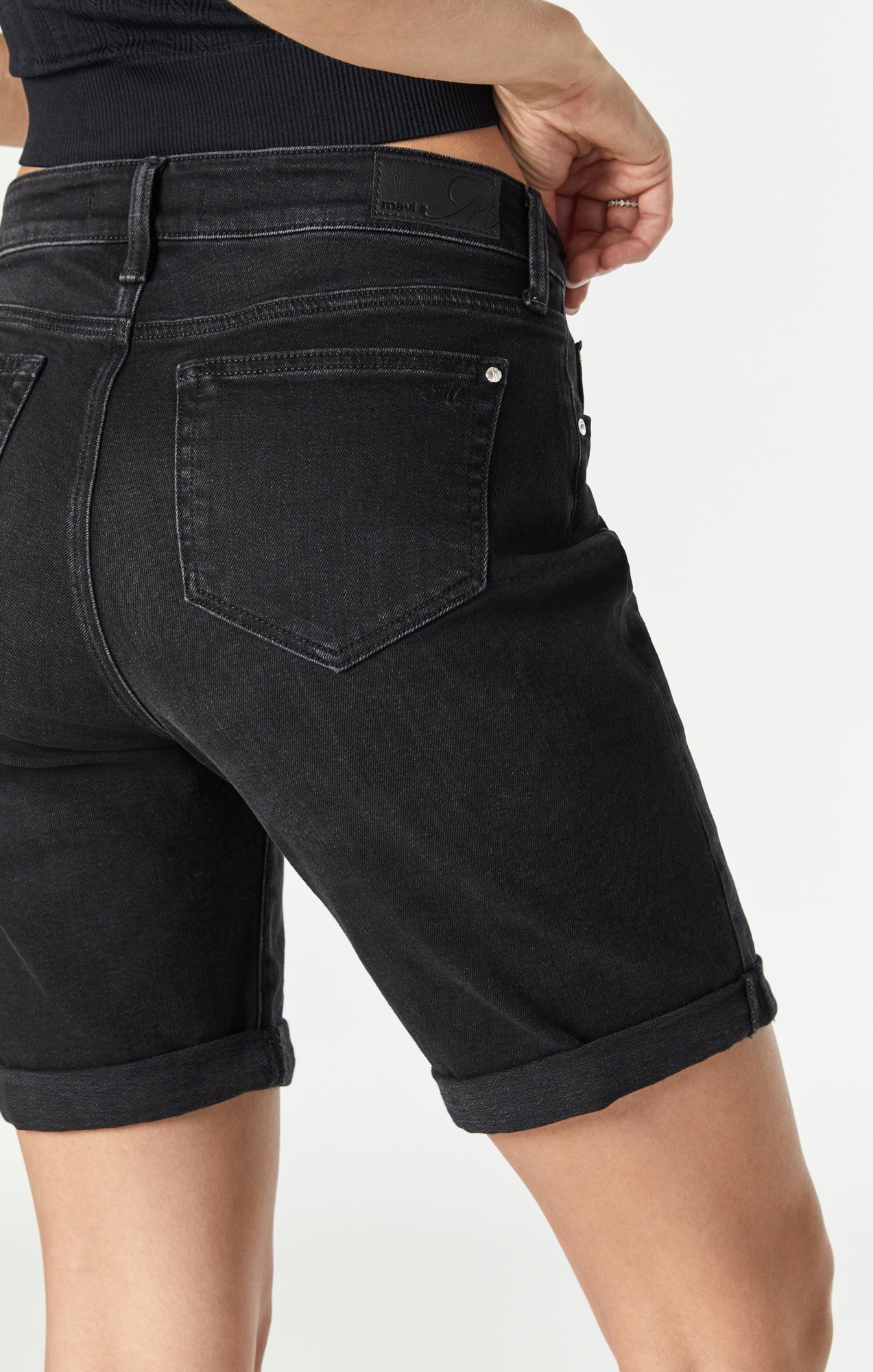 ALEXIS SHORTS IN SMOKE VINTAGE - Mavi Jeans