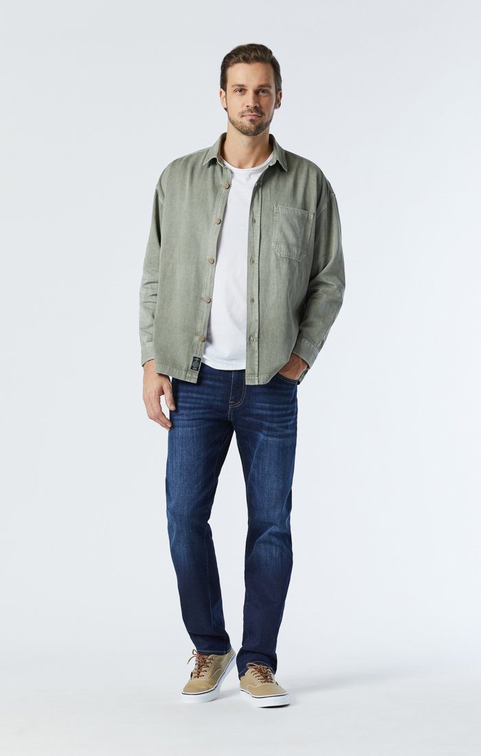 ZACH STRAIGHT LEG IN DARK BLUE NASHVILLE - Mavi Jeans